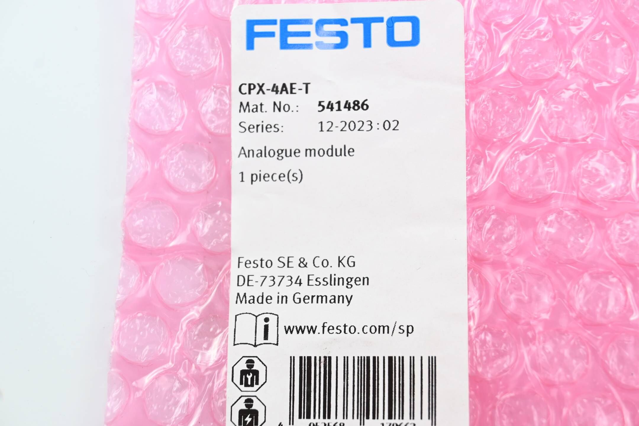 Festo Analogmodul CPX-4AE-T ( 541486 )