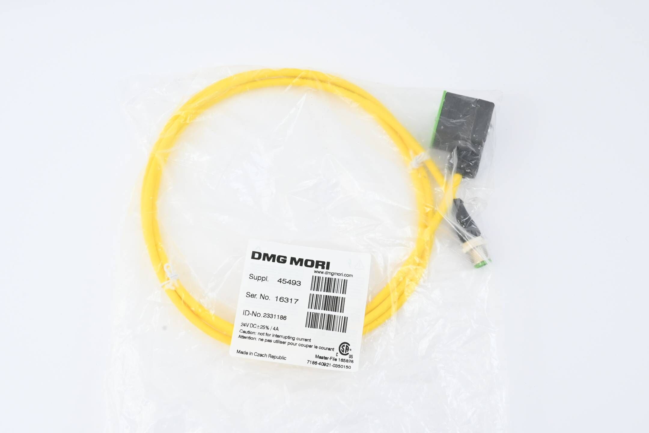 DMG Mori kabel 45493 ( 2331186 ) 7186-40921-0350150
