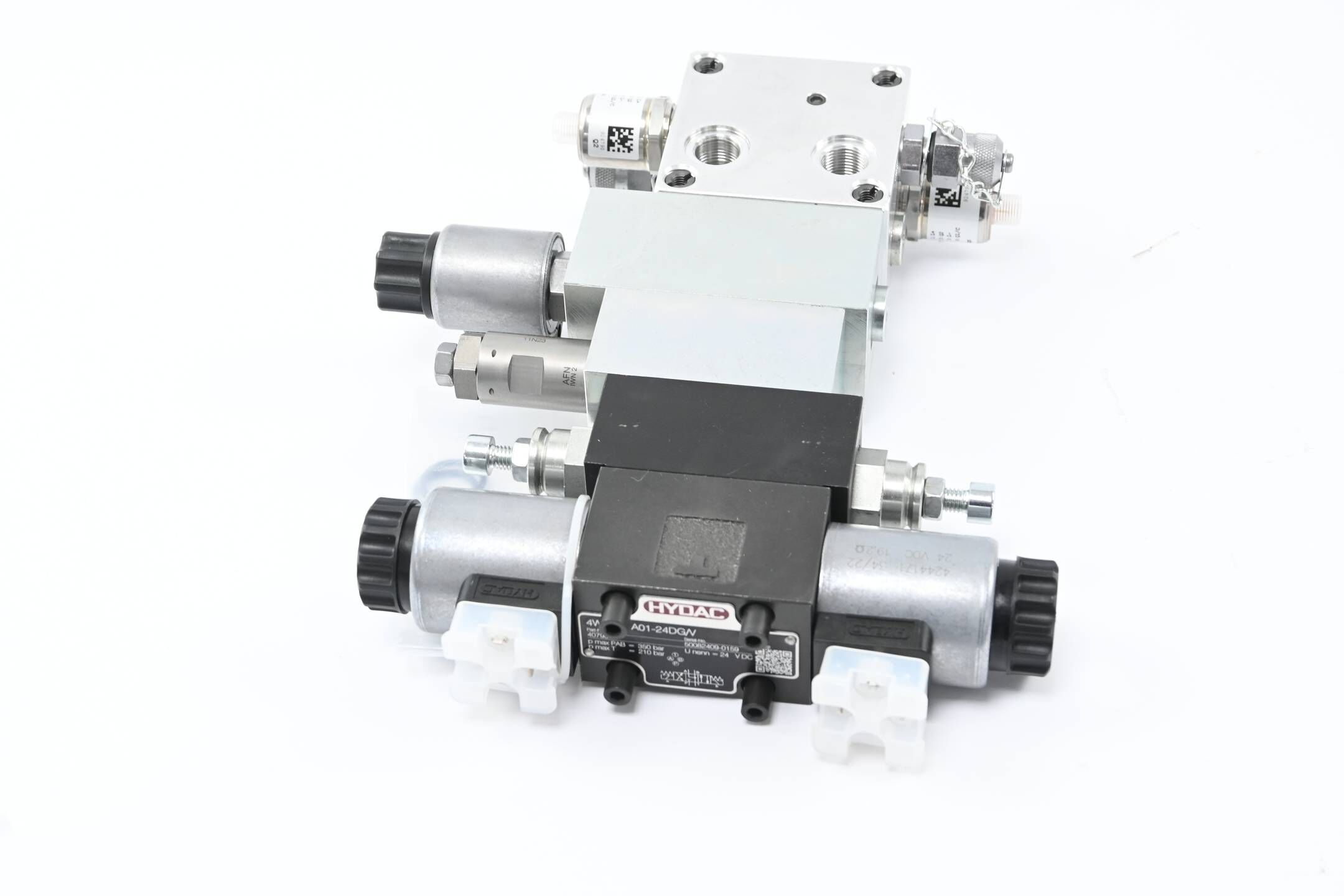 Hydac Steuerblock 4WE 6J A01-24DG/V + ZW-SDR06-01-ZAB-V + 395264 + 4142830