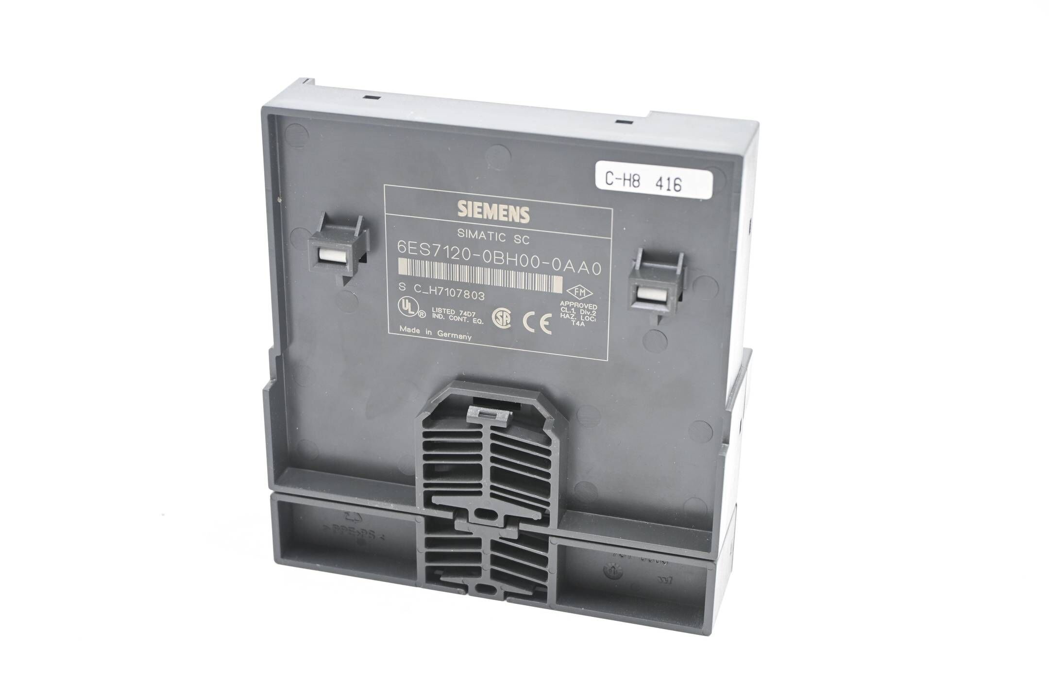 Siemens Terminalblock 6ES7120-0BH00-0AA0 inkl. Zusatzklemme 6ES7120-1BH00-0AA0