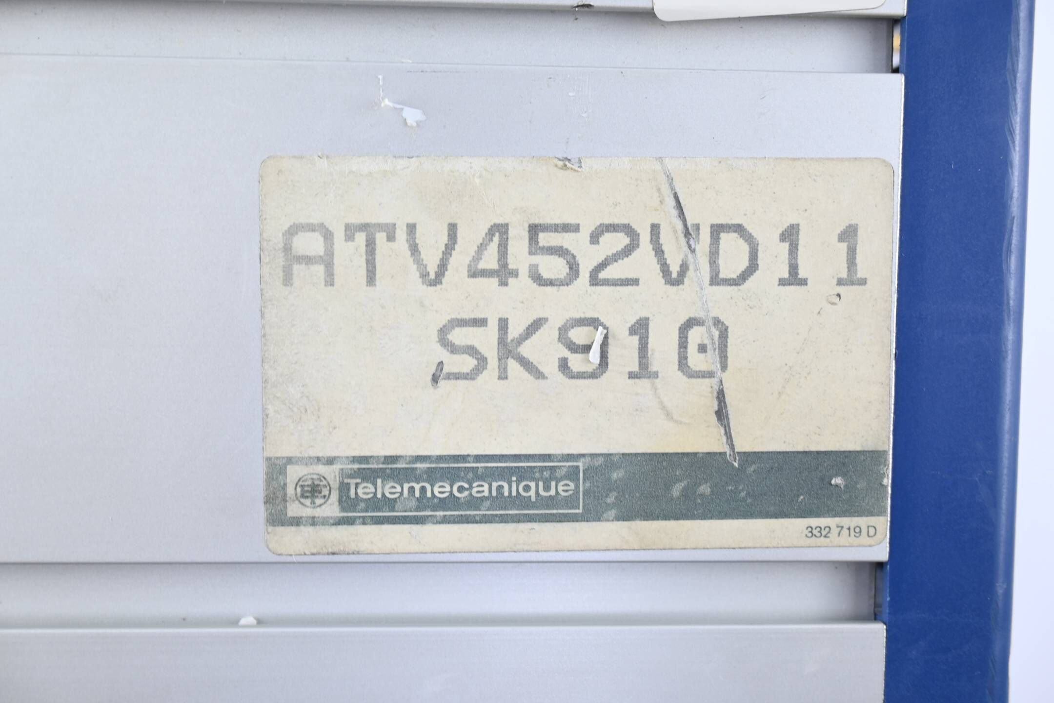 Telemecanique Altivar 5 Frequenzumrichter ATV452VD11SK910