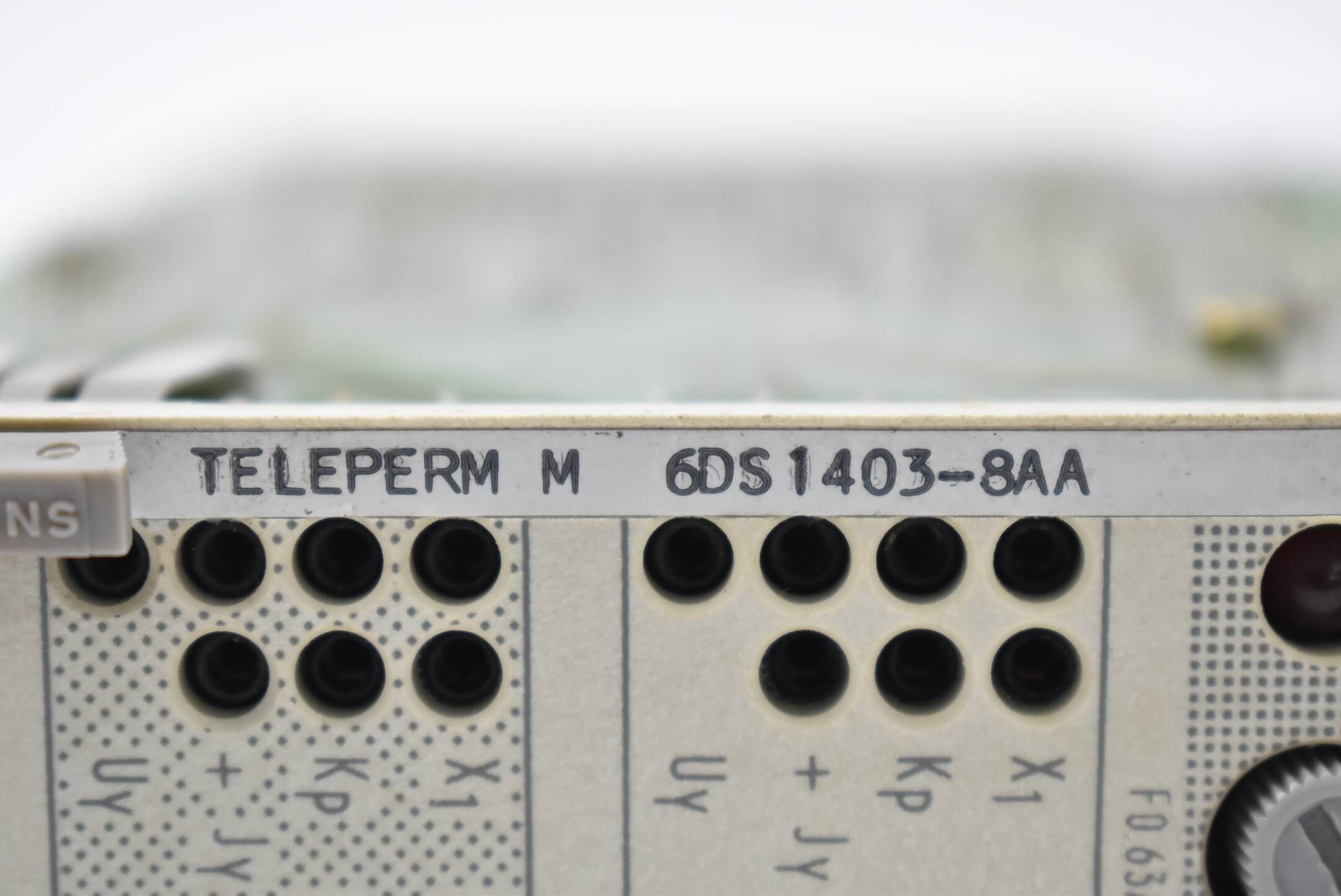 Siemens Teleperm M Reglerbaugruppe 6DS1 403-8AA ( 6DS1403-8AA )