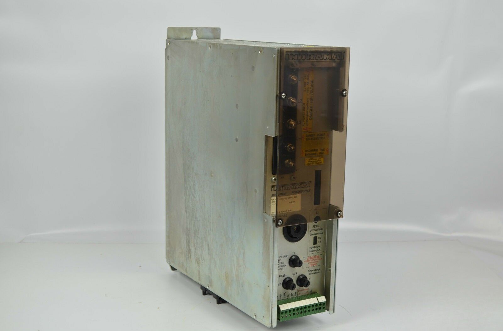 Indramat A.C. Servo Power Supply TVM 2.1-050-220/300-W1/220/380 ohne Reset-Knopf