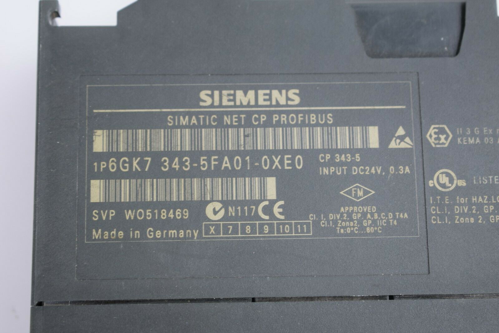 Siemens simatic NET CP 6GK7 343-5FA01-0XE0 ( 6GK7343-5FA01-0XE0 )