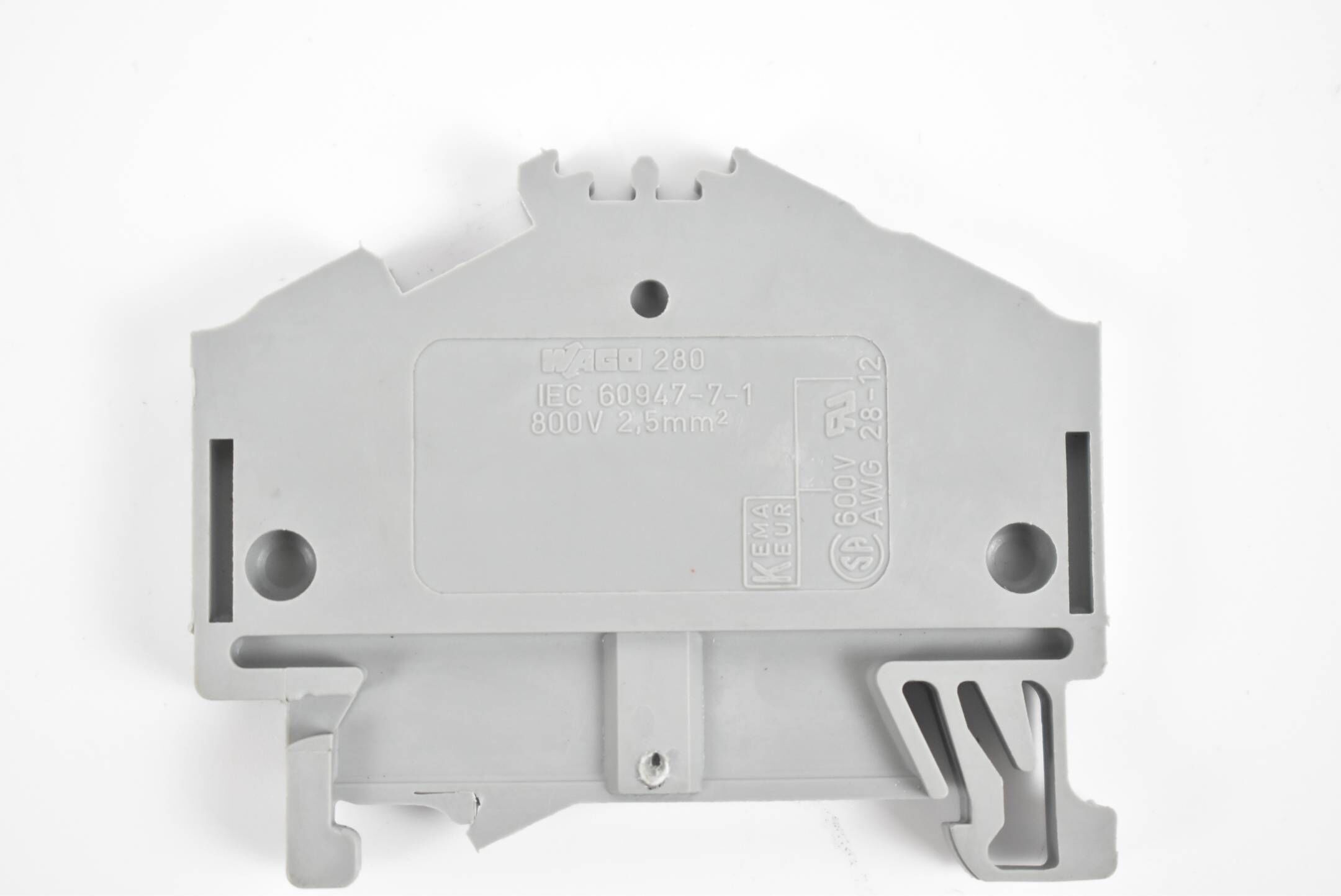 Wago Reihenklemme zur DIN- Schienenmontage 280-641 ( 280641 )