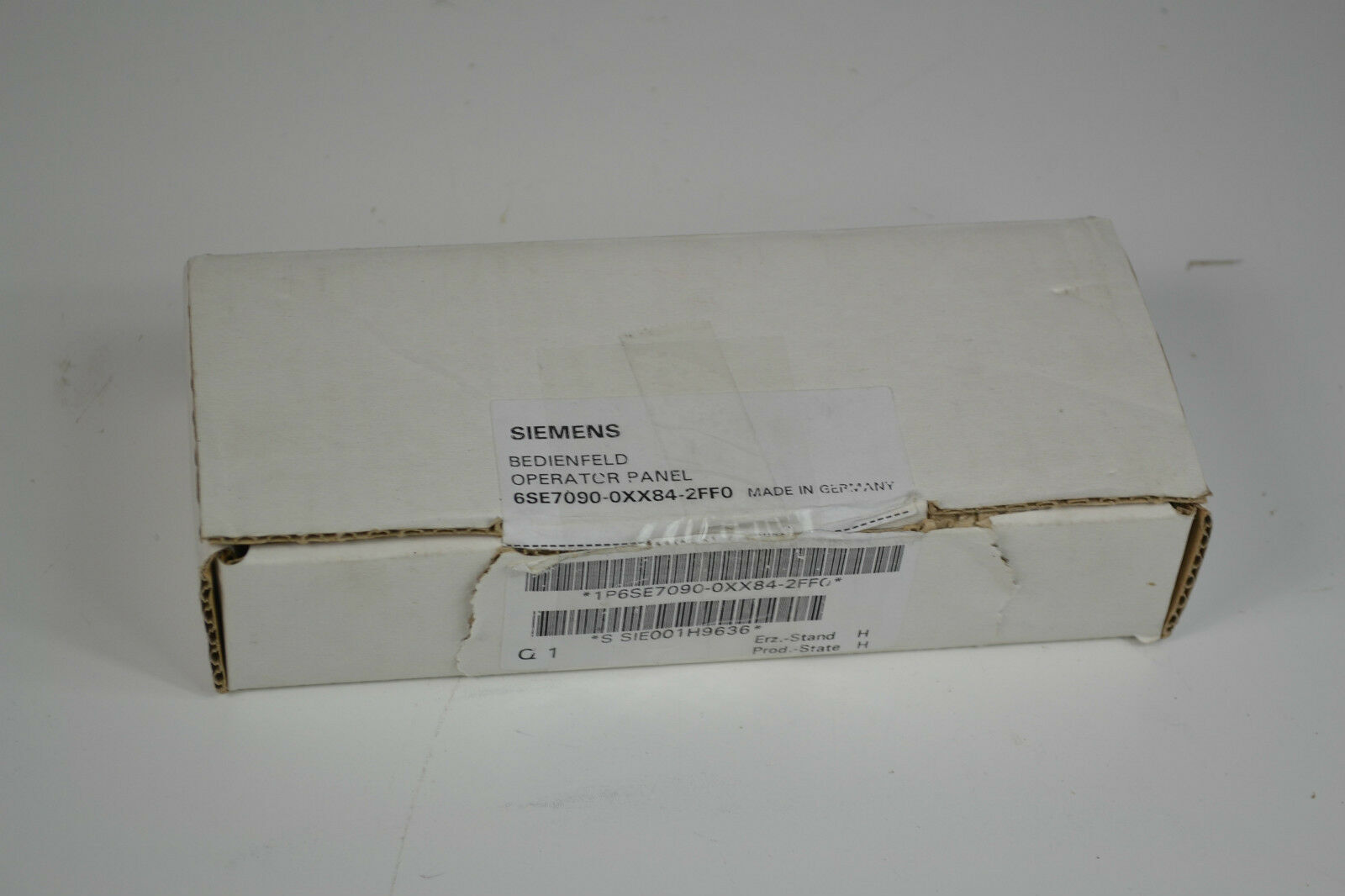 Siemens Bedienfeld OP 6SE7090-0XX84-2FF0 ( 6SE7 090-0XX84-2FF0 )