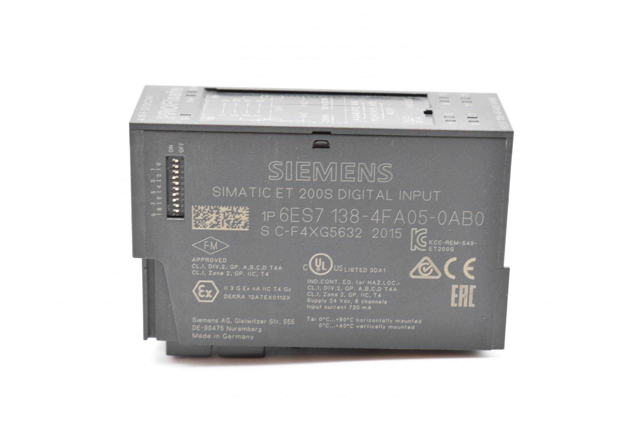 Siemens simatic PROFIsafe ET 200S DO 6ES7 138-4FA05-0AB0 ( 6ES7138-4FA05-0AB0 ) 