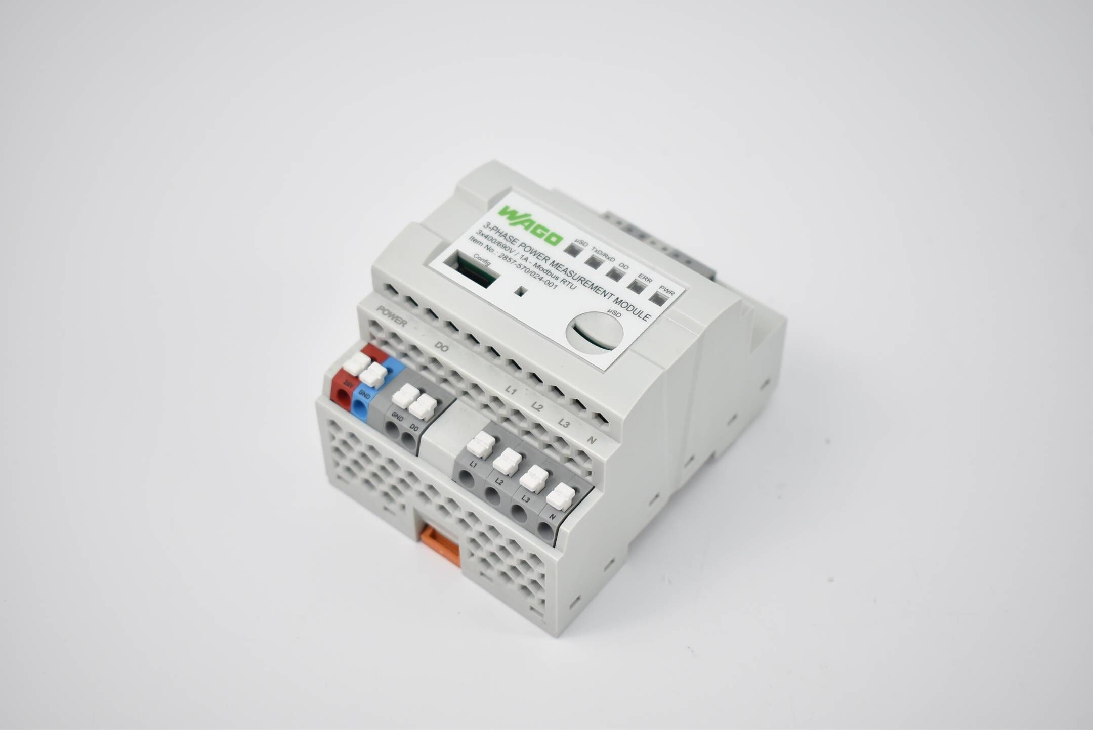 Wago 3-Phasen-Leistungsmessumformer 2857-570/024-001