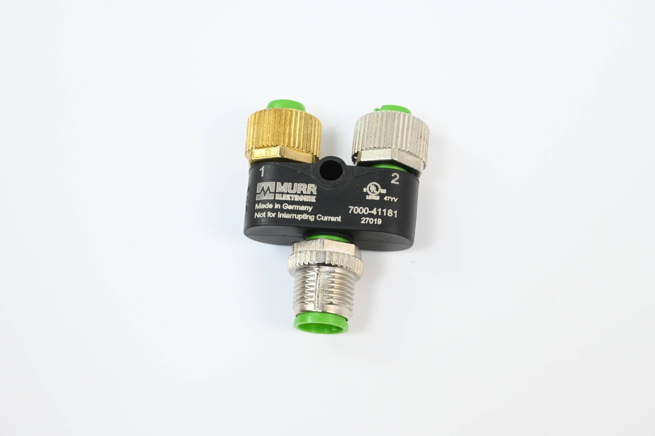 Murr Elektronik T-Stück M12 St. / M12 Bu. A-kod. ( 7000-41181-0000000 )