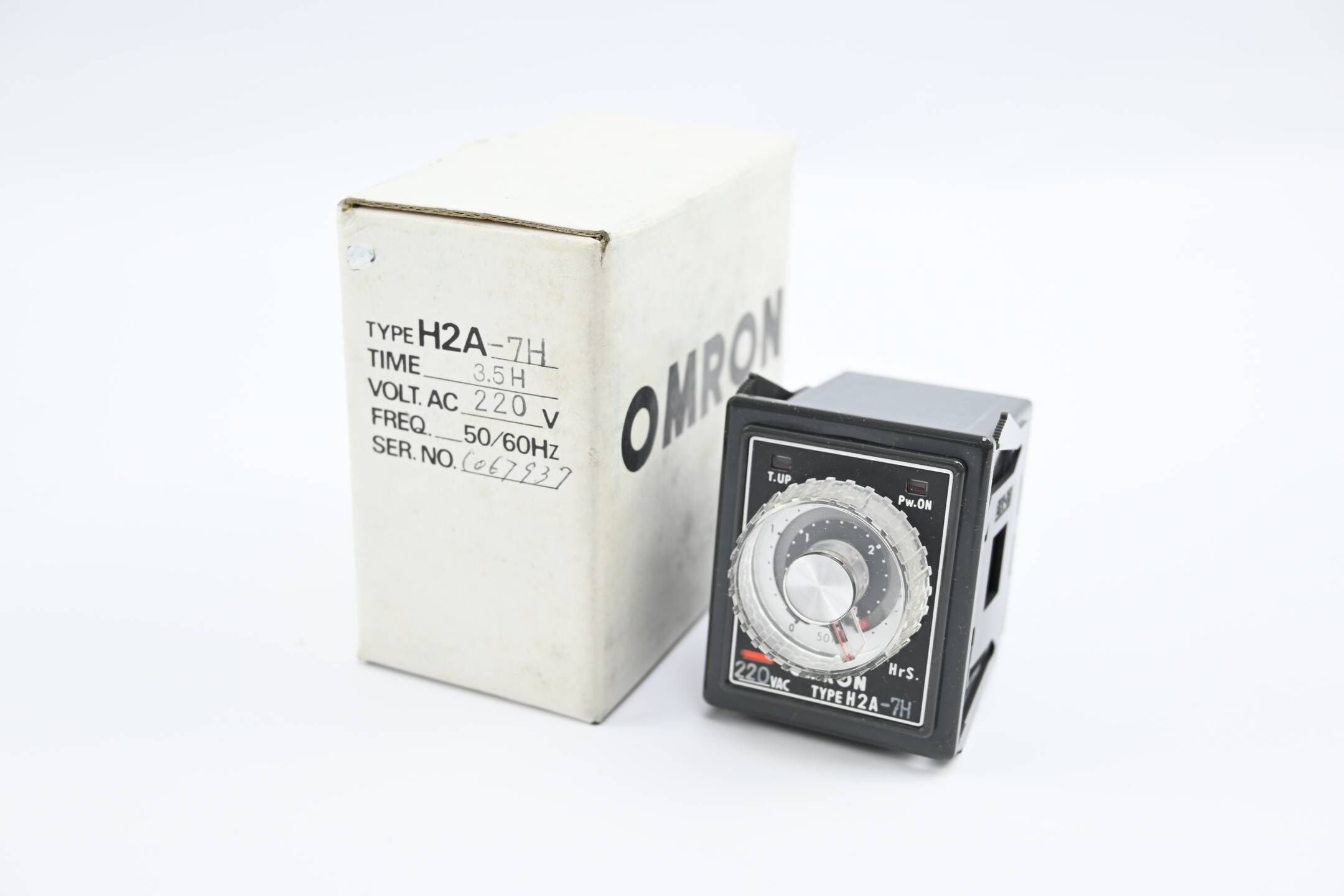 Omron Motor Driven Timer 3.5h 220 VAC ( H2A-7H )