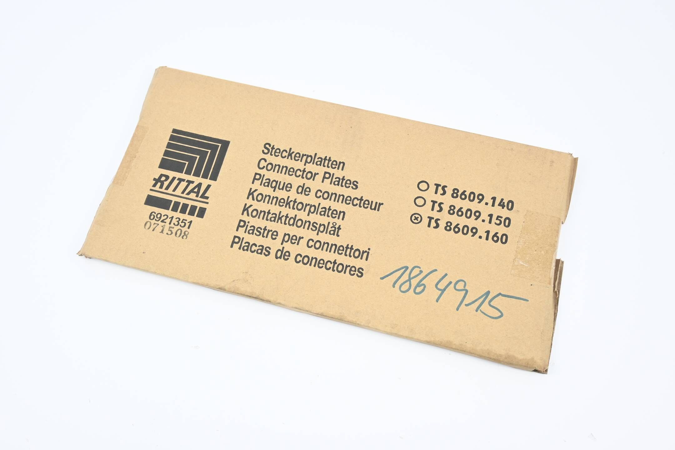 Rittal Steckerplatte TS 8609.160 ( TS8609.160 )