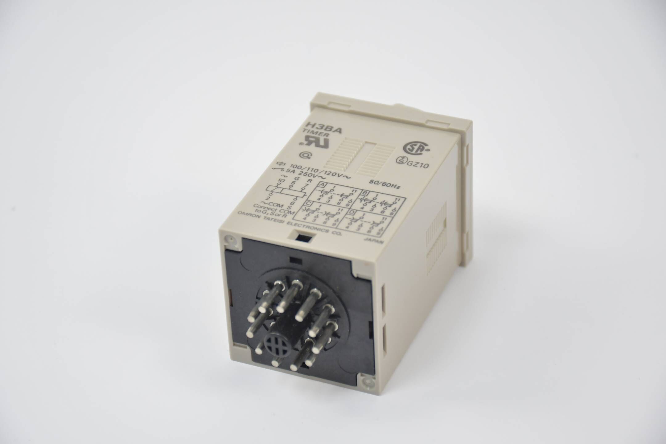 Omron Timer 0.5s to 100h / 100/110/120VAC ( H3BA )