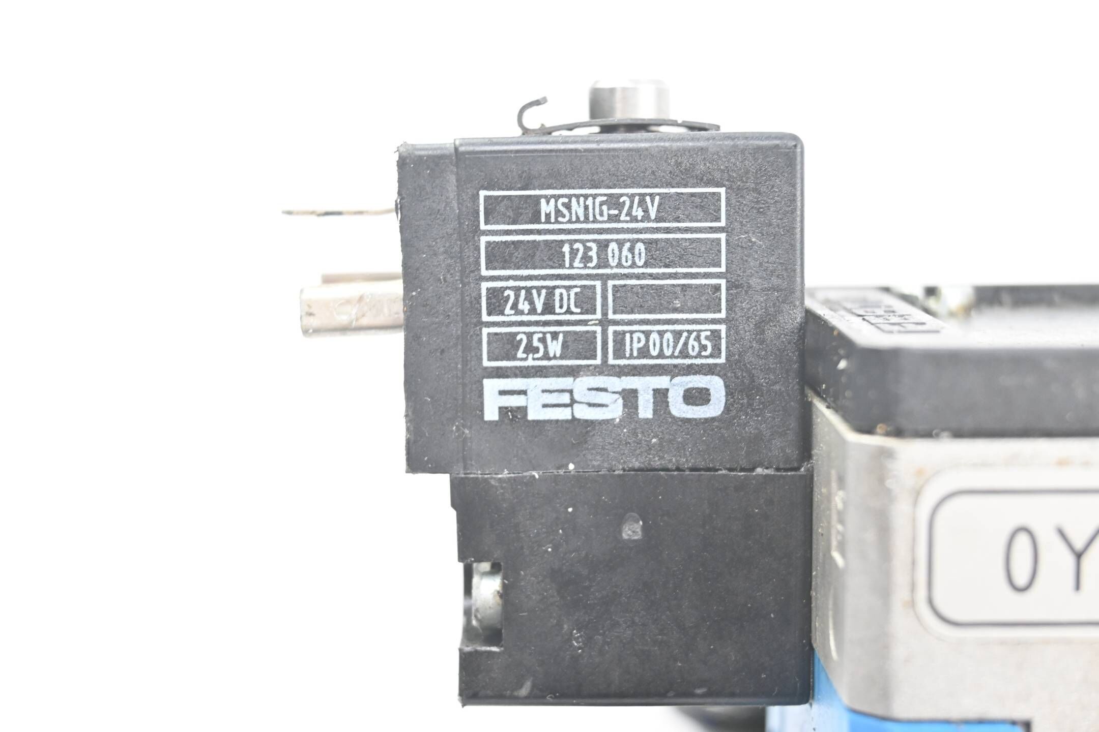 Festo Magnetventil JMN1H-5/2-D-2-C inkl. U-3/8 + MSN1G-24DC-OD