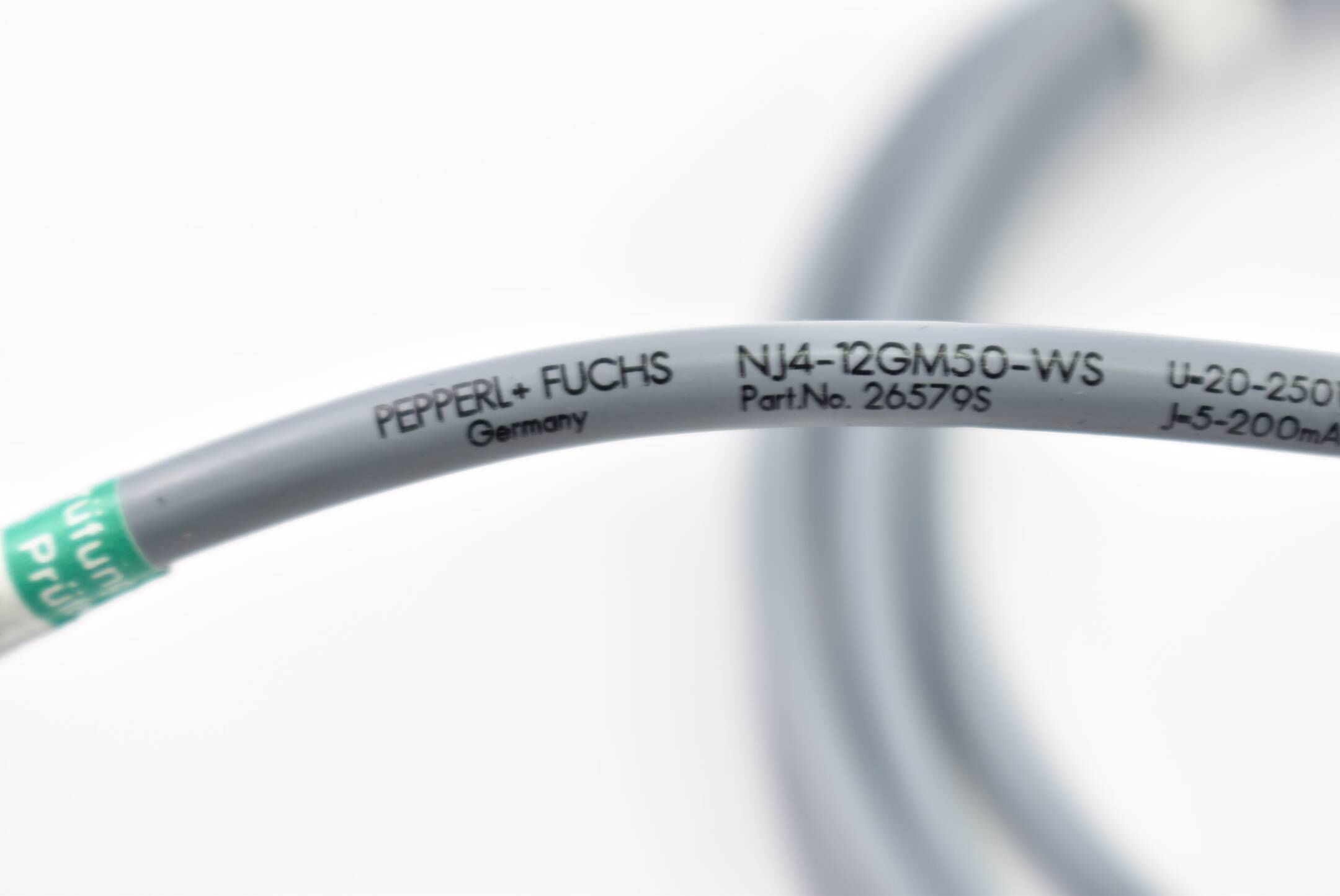 Pepperl+Fuchs Induktiver Sensor NJ4-12GM50-WS ( 26579S )