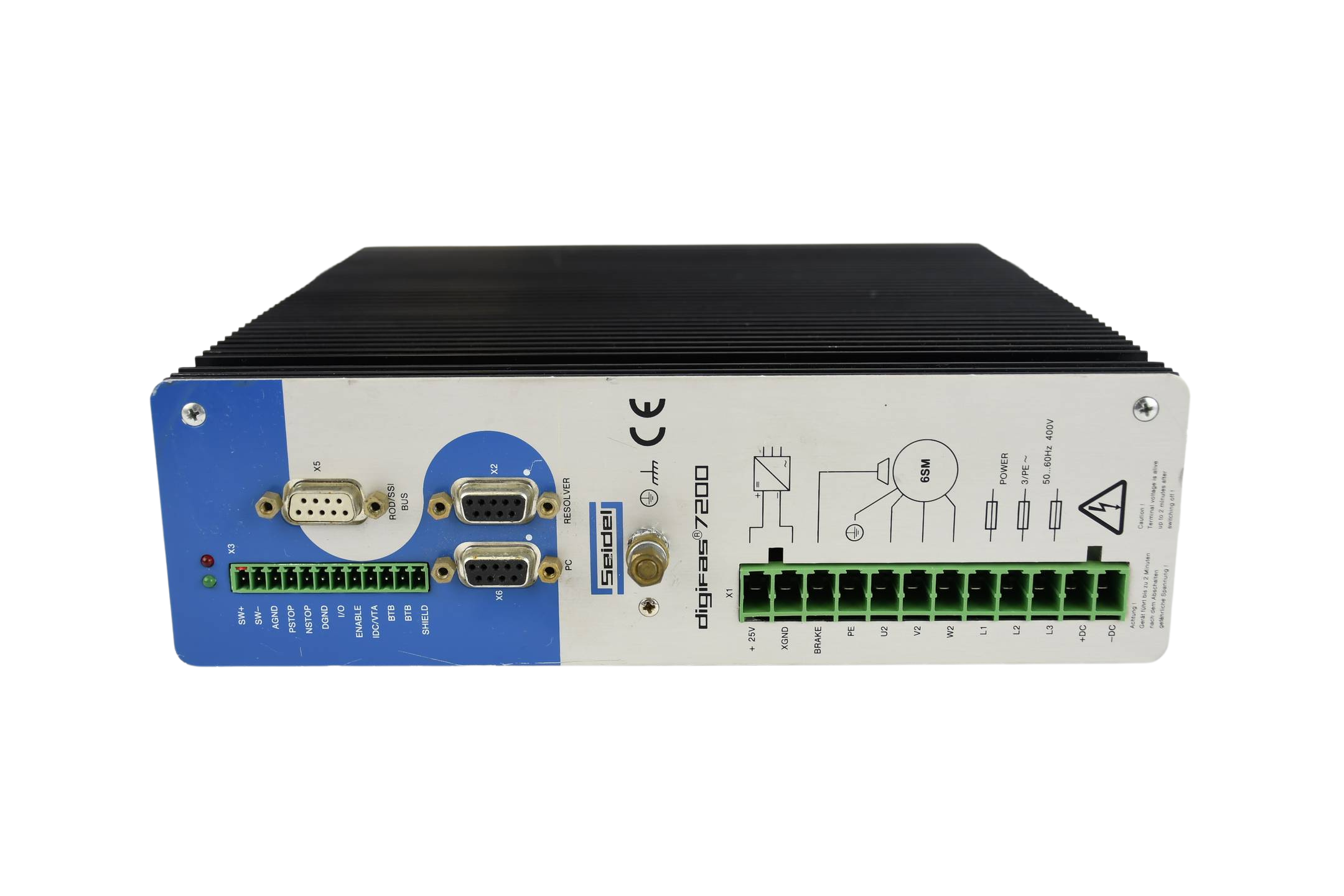 Kollmorgen Seidel digifas® 7204 Digitaler Servorverstärker 7204-CAN 720240807