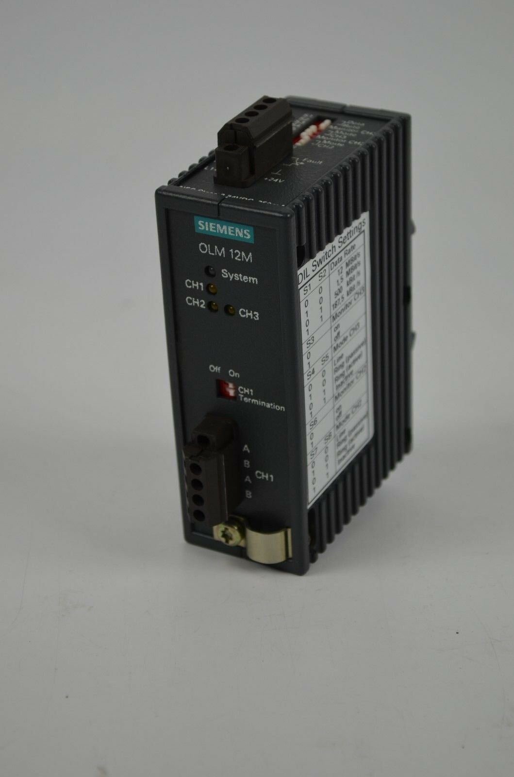 Siemens simatic net OLM12M 6GK1 502-3BA00 ( 6GK1502-3BA00 ) E1