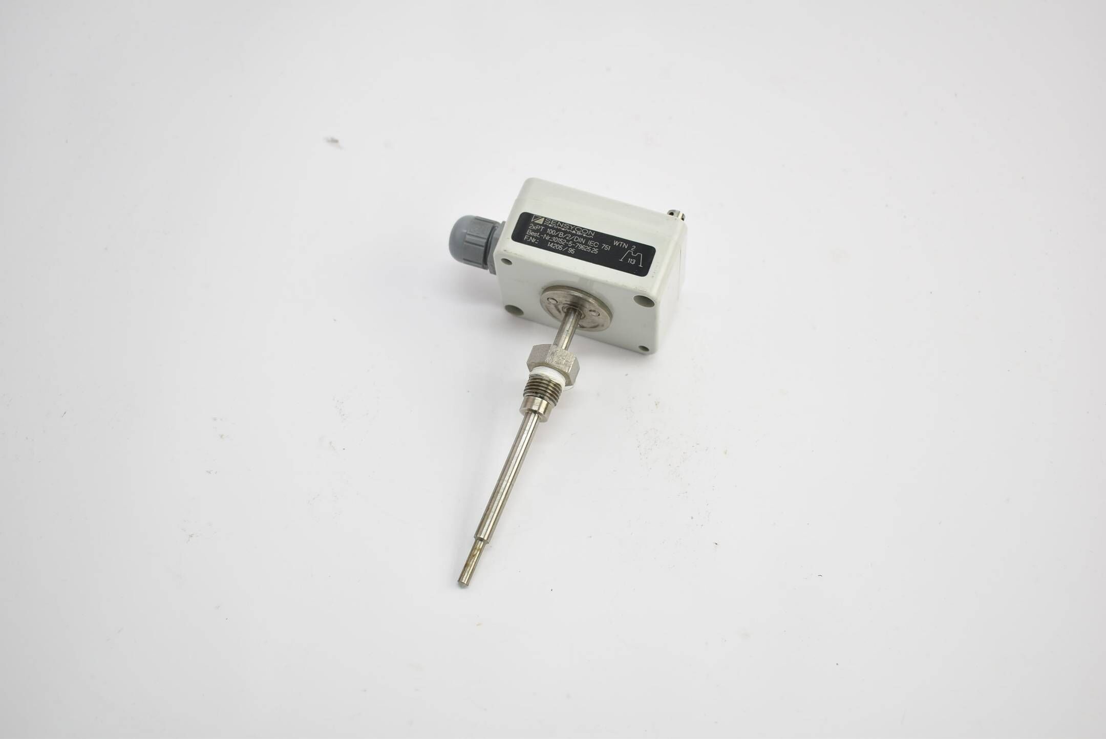 Hartmann & Braun Sensycon 2xPT 100/B2/DIN IEC 751 ( 10152-5-7962525 )