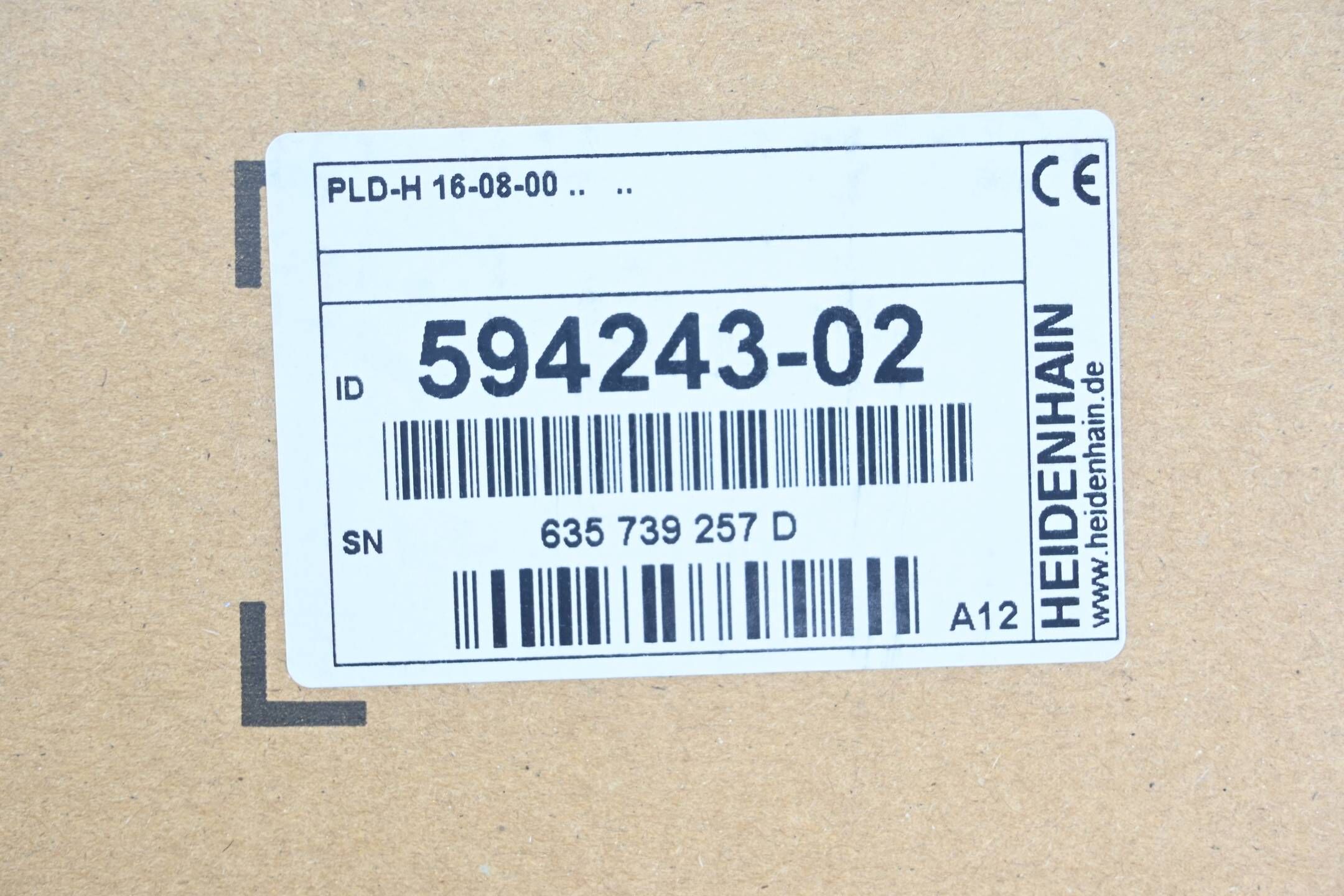 Heidenhain PLD-H 16-08-00 ( 594243-02 ) 594 243-02 Ver. A12