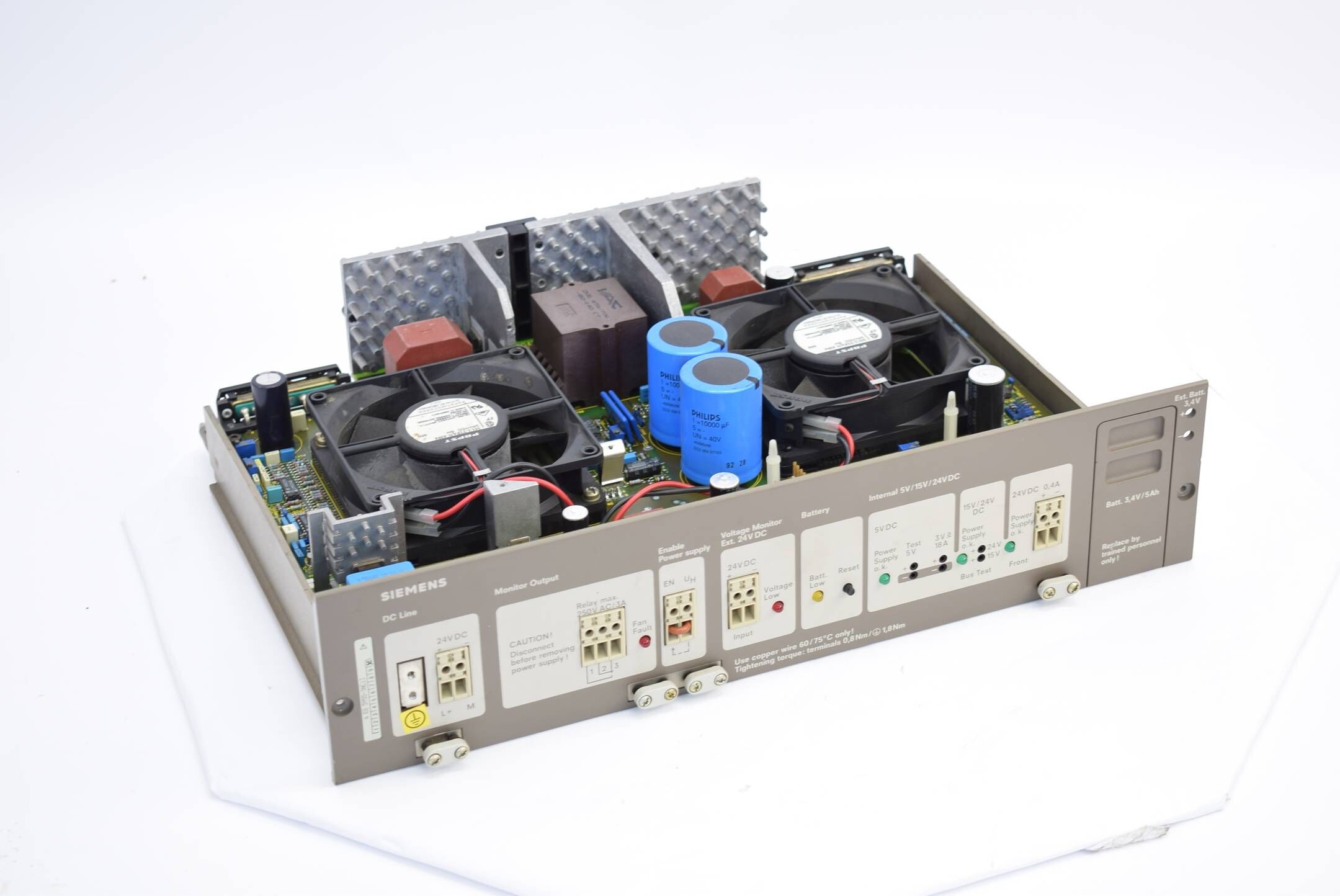 Siemens Simatic S5 DC Line Power Supply 6ES5 955-3NC13  ( 6ES5955-3NC13 )