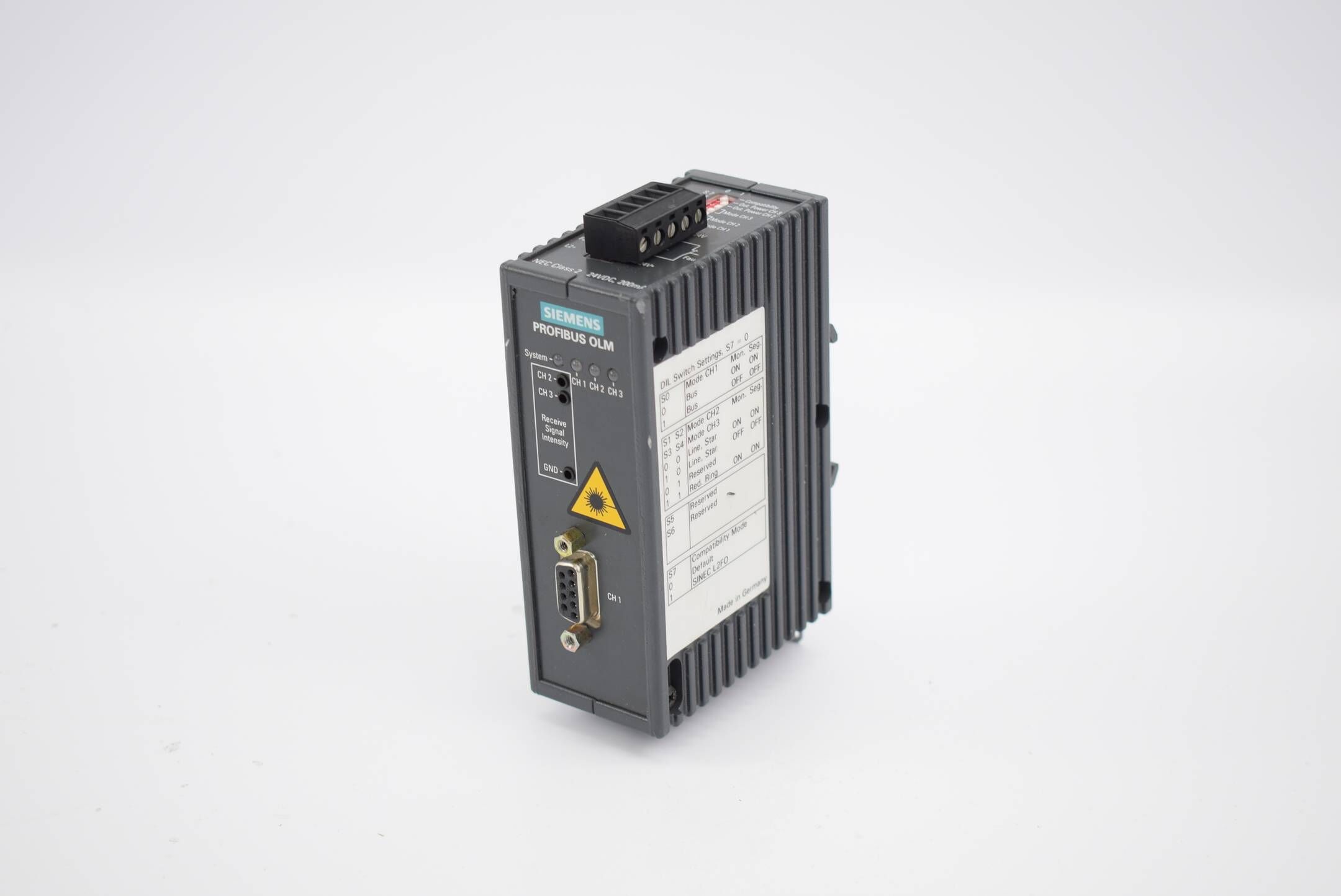 Siemens simatic NET Profibus OLM/G12-EEC 6GK1 502-3CD00 ( 6GK1502-3CD00 )