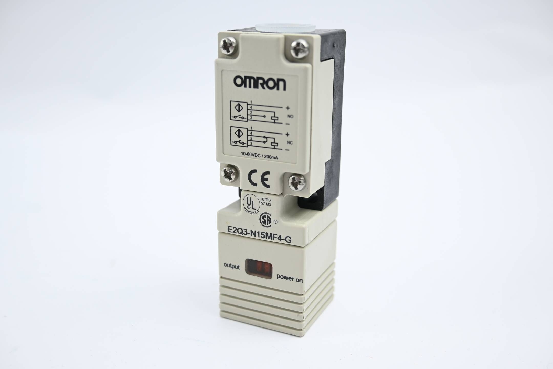 Omron 5 Stück Induktiver Näherungsschalter E2Q3-N15MF4-G