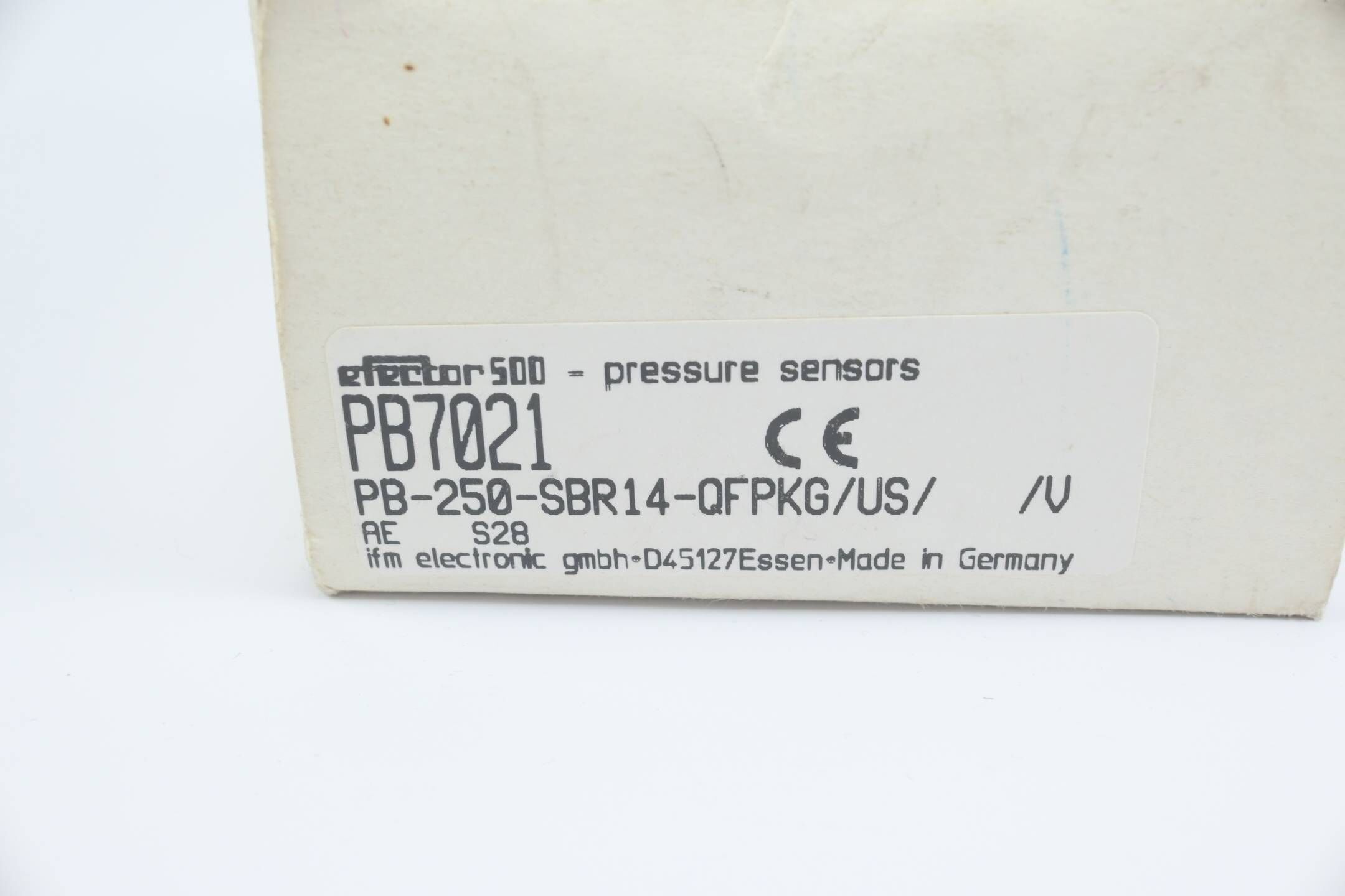 Ifm Druckschalter PB7021 ( PB-250-SBR14-QFPKG/US/ )