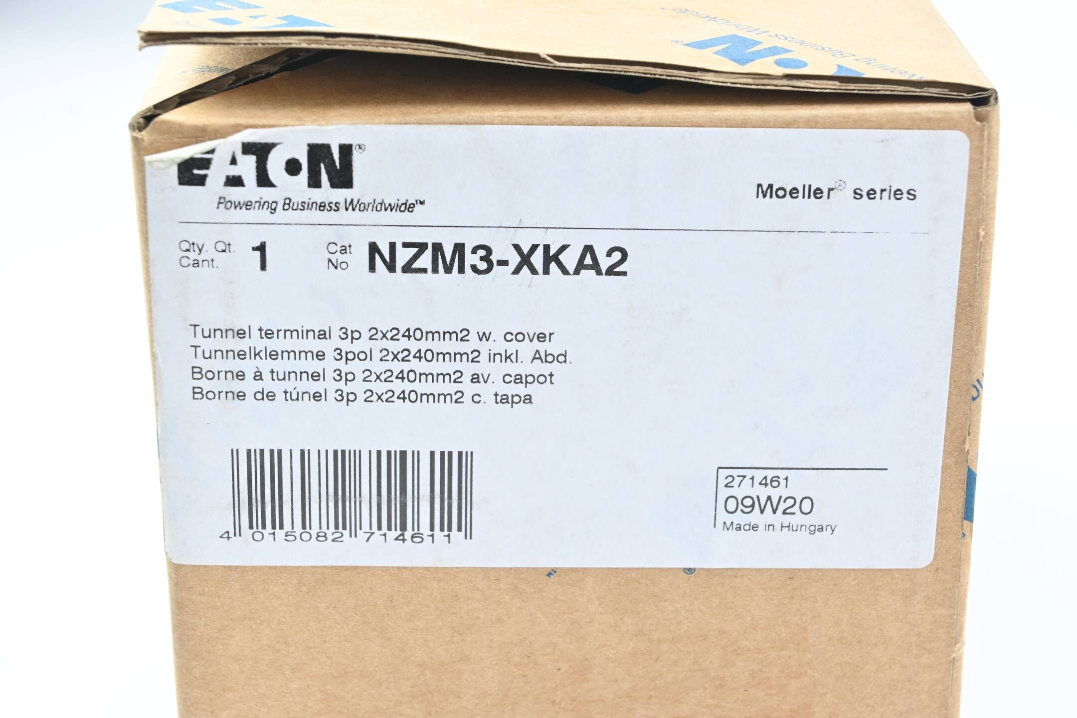 Eaton Tunnelklemme 3pol 2x240mm2 NZM3-XKA2 ( 271461 )
