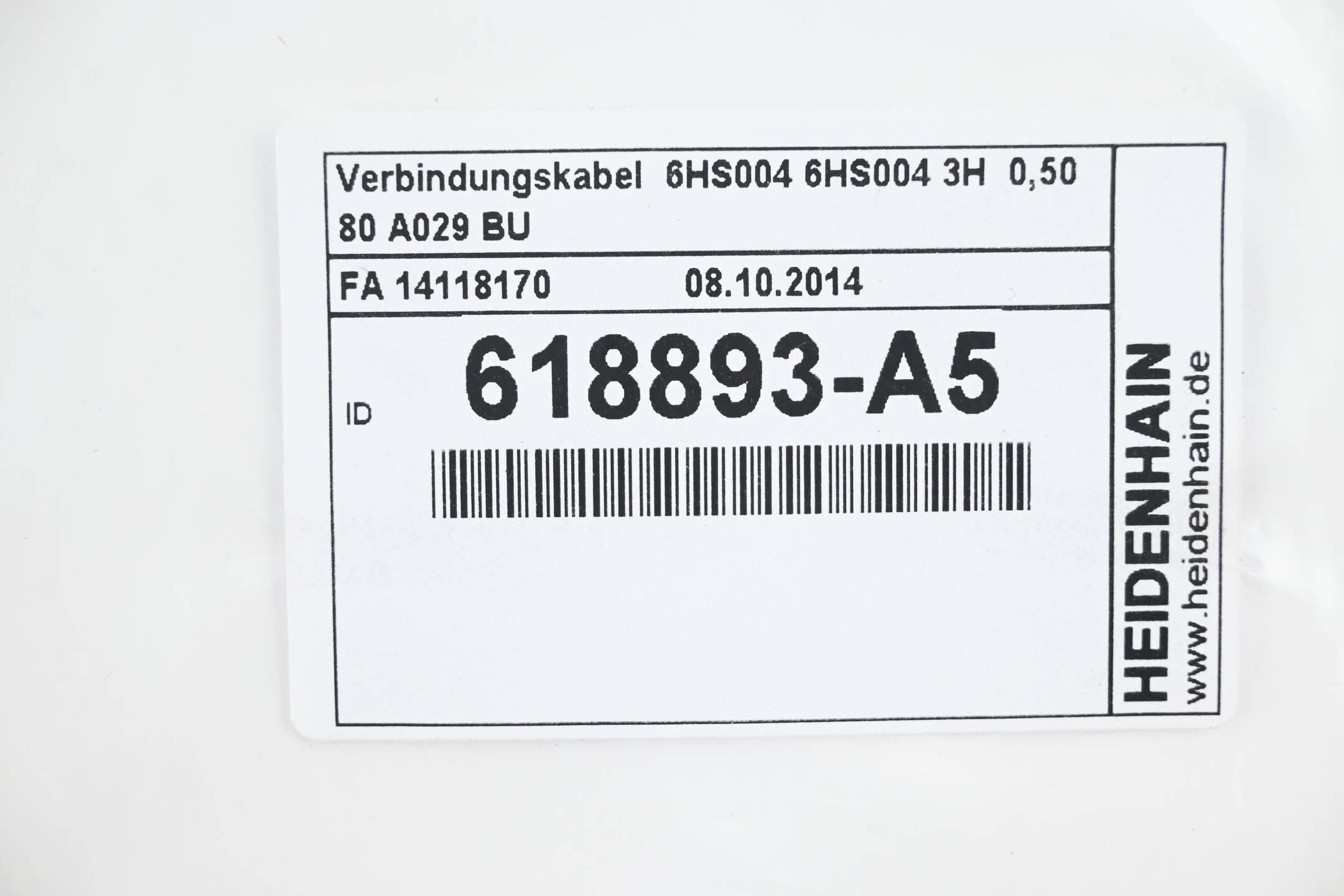Heidenhain Verbindungskabel 618893-A5 ( 618 893-A5 ) 0,50m