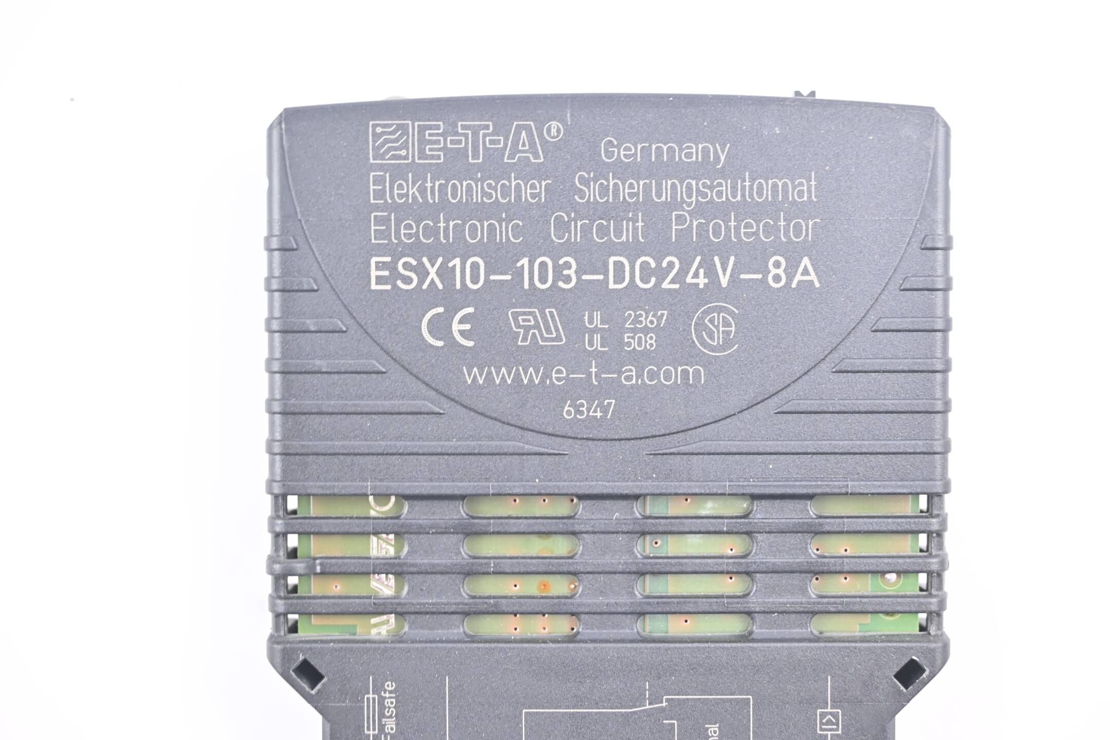 E-T-A ETA Stromverteilungssystem konfiguriert SVS02-08 inkl. ESX10 + SB-S11