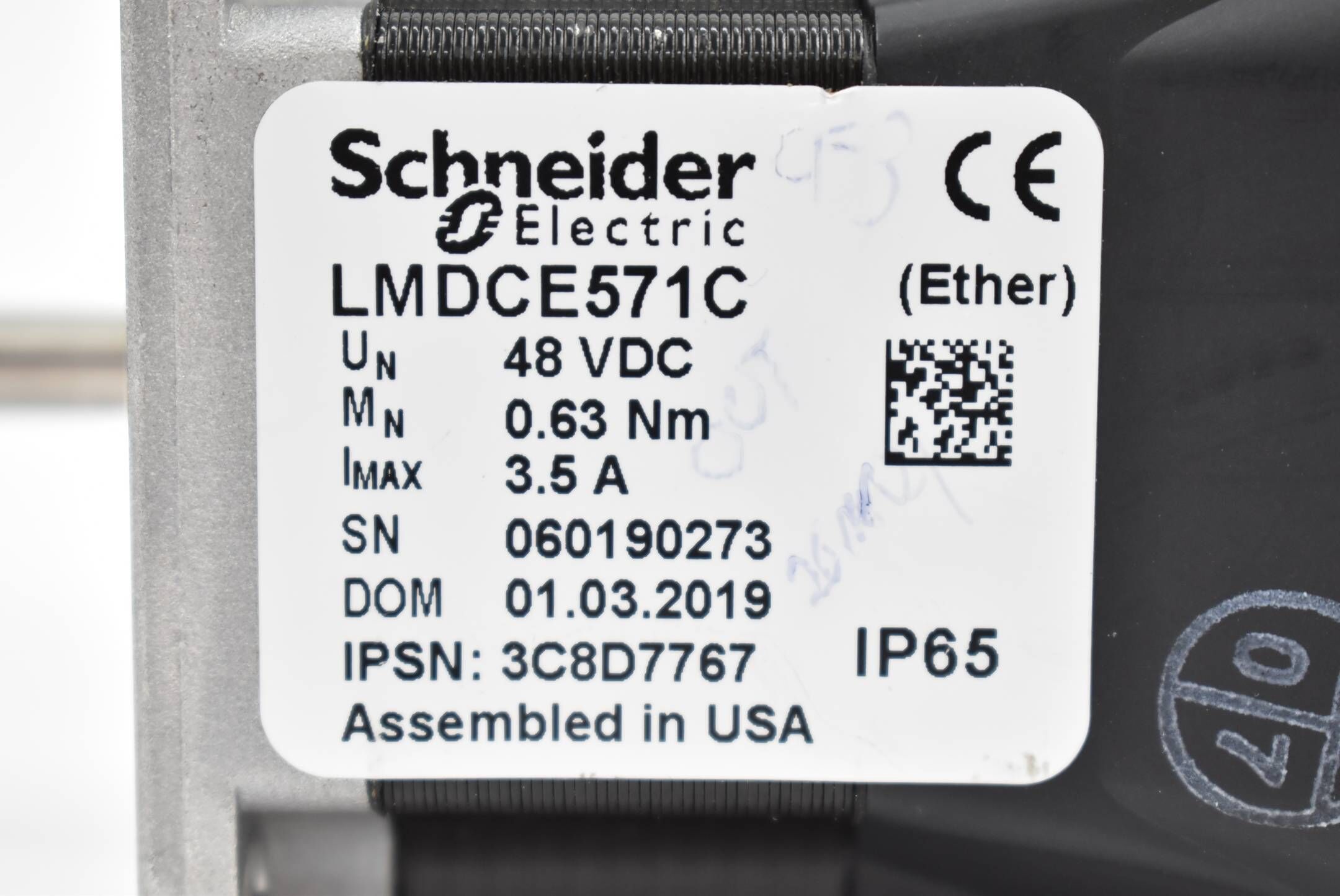 DEFEKT Schneider Electric Schrittmotor LMDCE571C