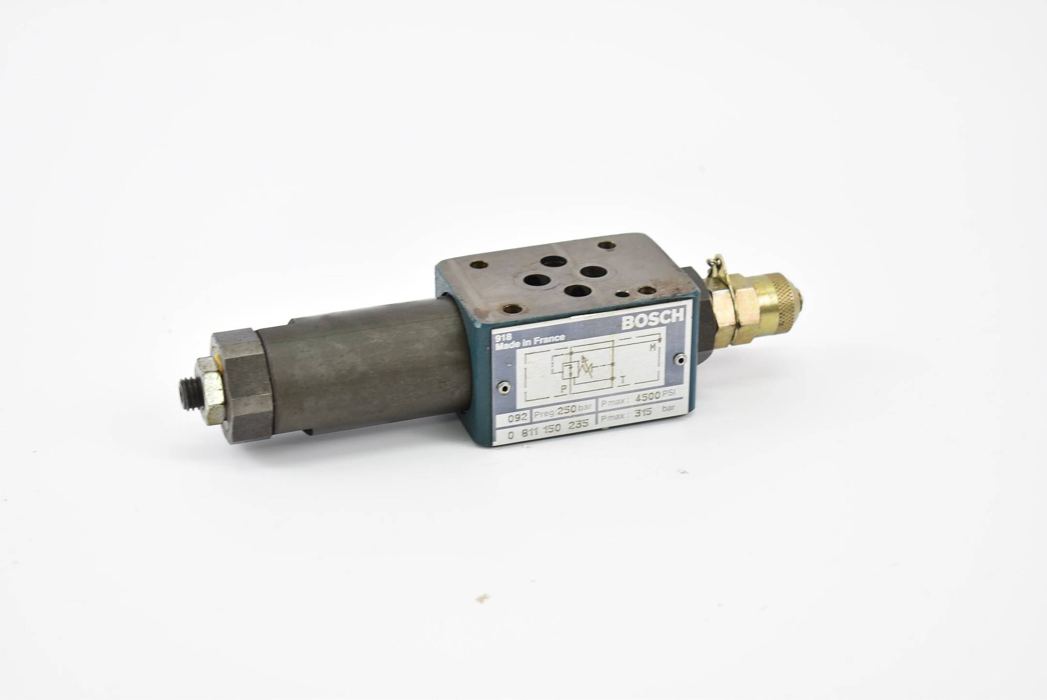 Bosch Hydraulikventil 250bar 4500Psi 0 811 150 235 ( 0811150235 )