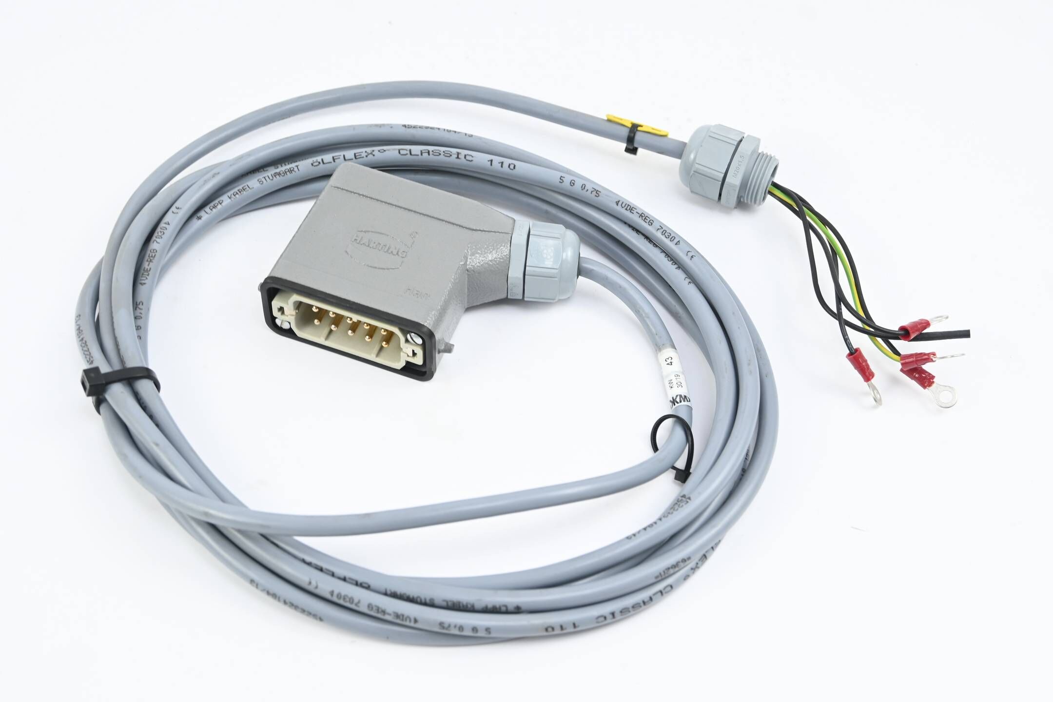 Lapp Kabel Anschlusskabel Ölflex Classic 110 inkl. Harting Stecker 19200101540