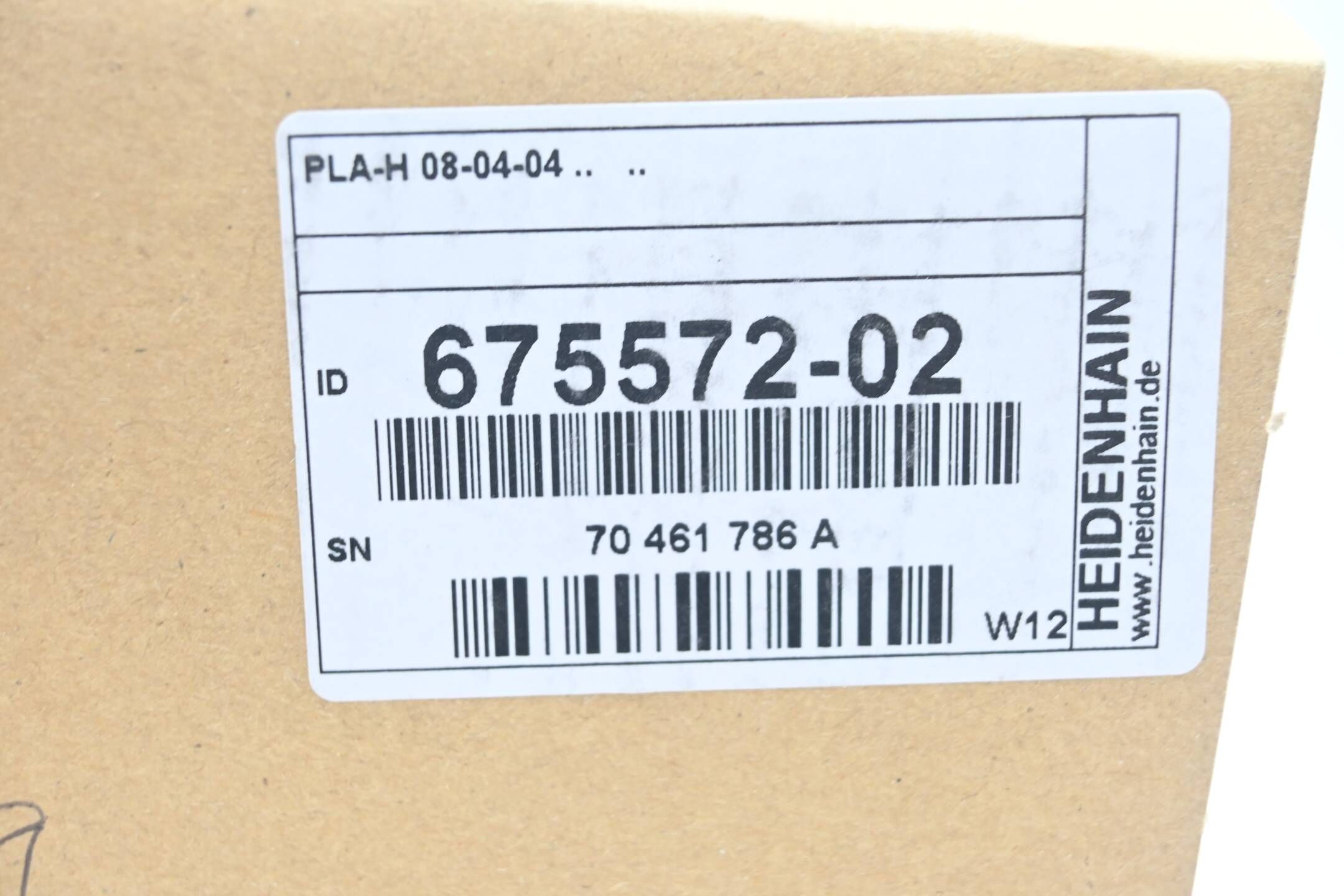 Heidenhain PLA-H 08-04-04 ( 675572-02 ) 675 572-02 Ver. W12