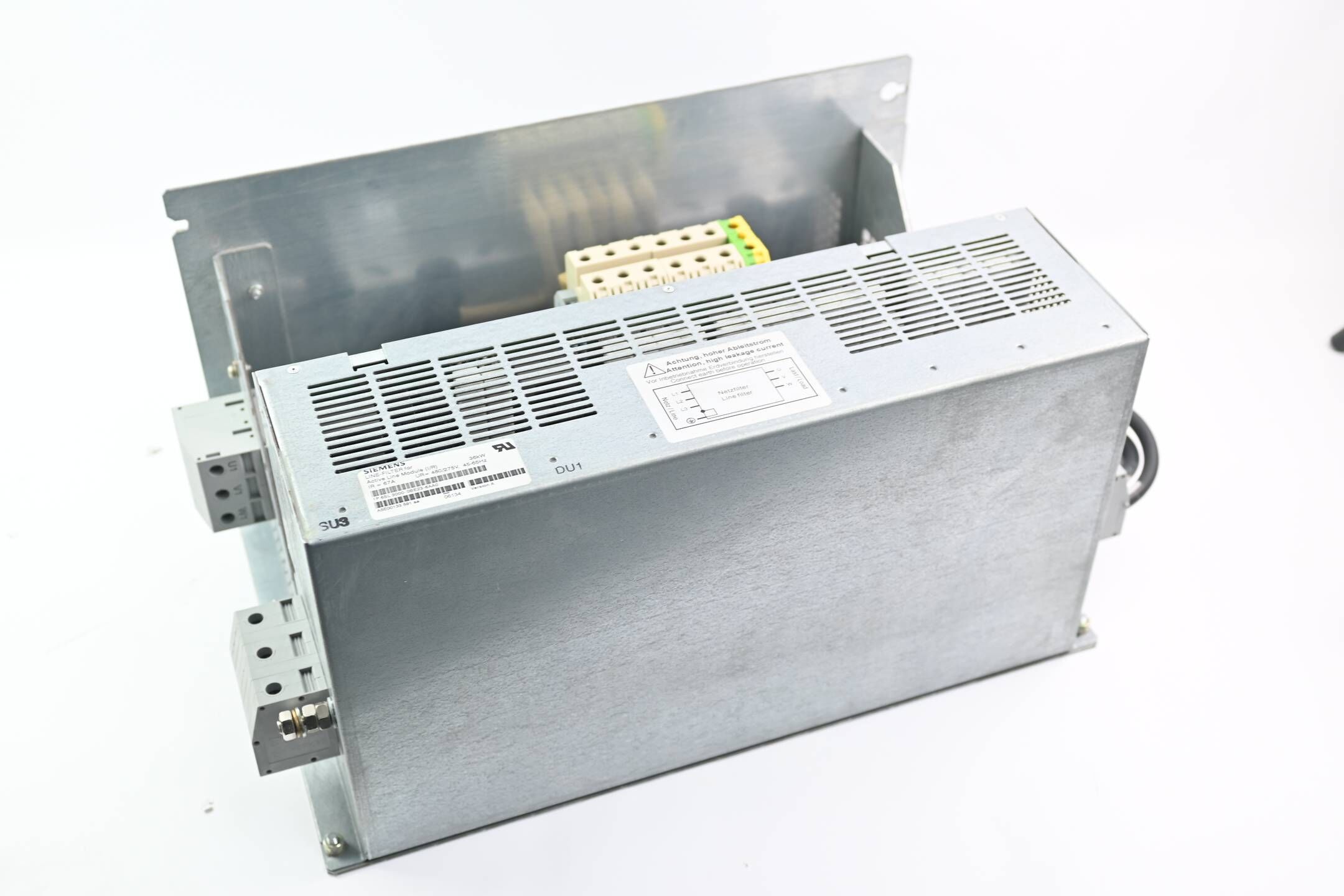 Siemens Simodrive Adapter Set 36KW 6SN1162-0GA00-0CA0 Ver.A inkl.Netzfilter 6SL3000-0BE23-6AA0