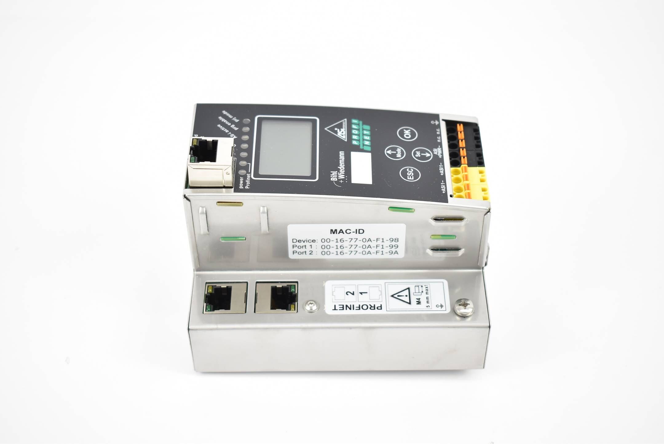 Bihl + Wiedemann ASi-3 Profinet Gateway in Edelstahl BWU3431 ( 20305 )
