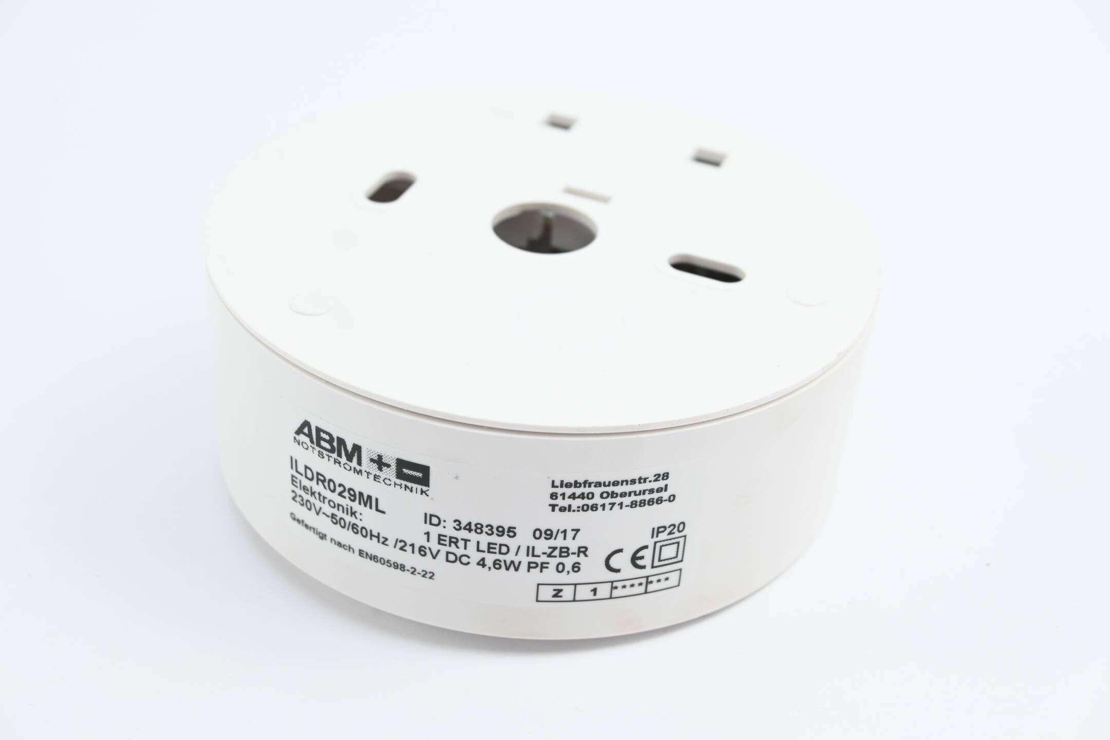 ABM Notstromtechnik Notleuchte ILDR029ML