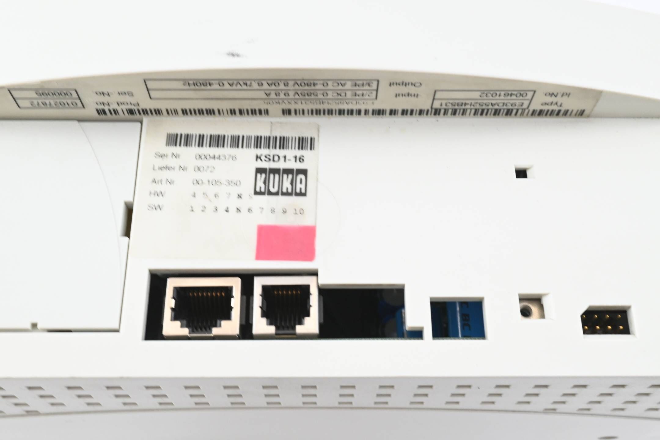 KUKA Lenze Servo Drive KSD1-16 E93DA552I4B531 ( 00461032 ) E93DA552I4B531XXVK05