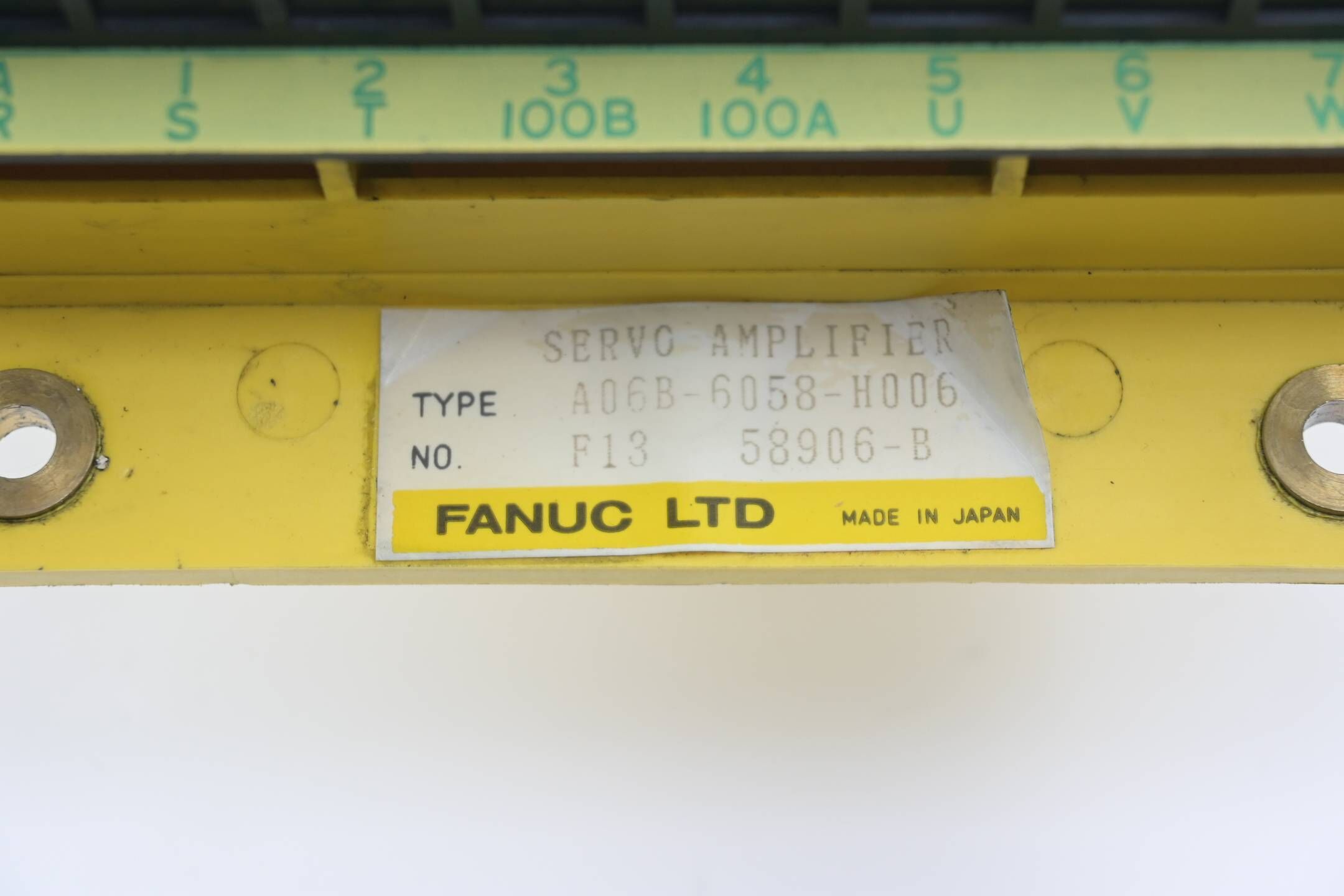 Fanuc Servo Amplifier A06B-6058-H006 