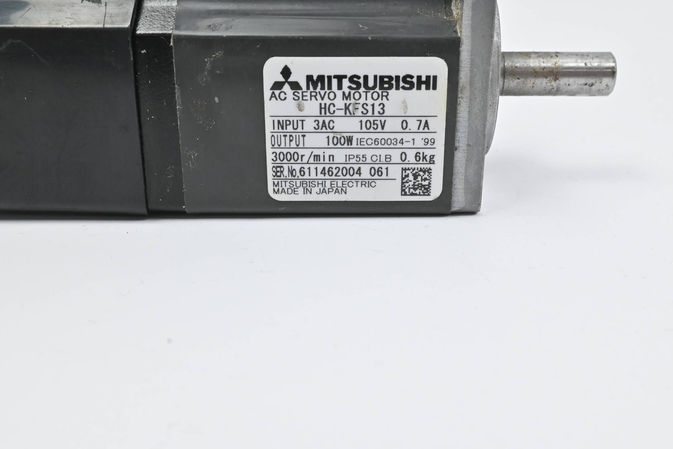 Mitsubishi AC Servo Motor HC-KFS13 ( HCKFS13 )