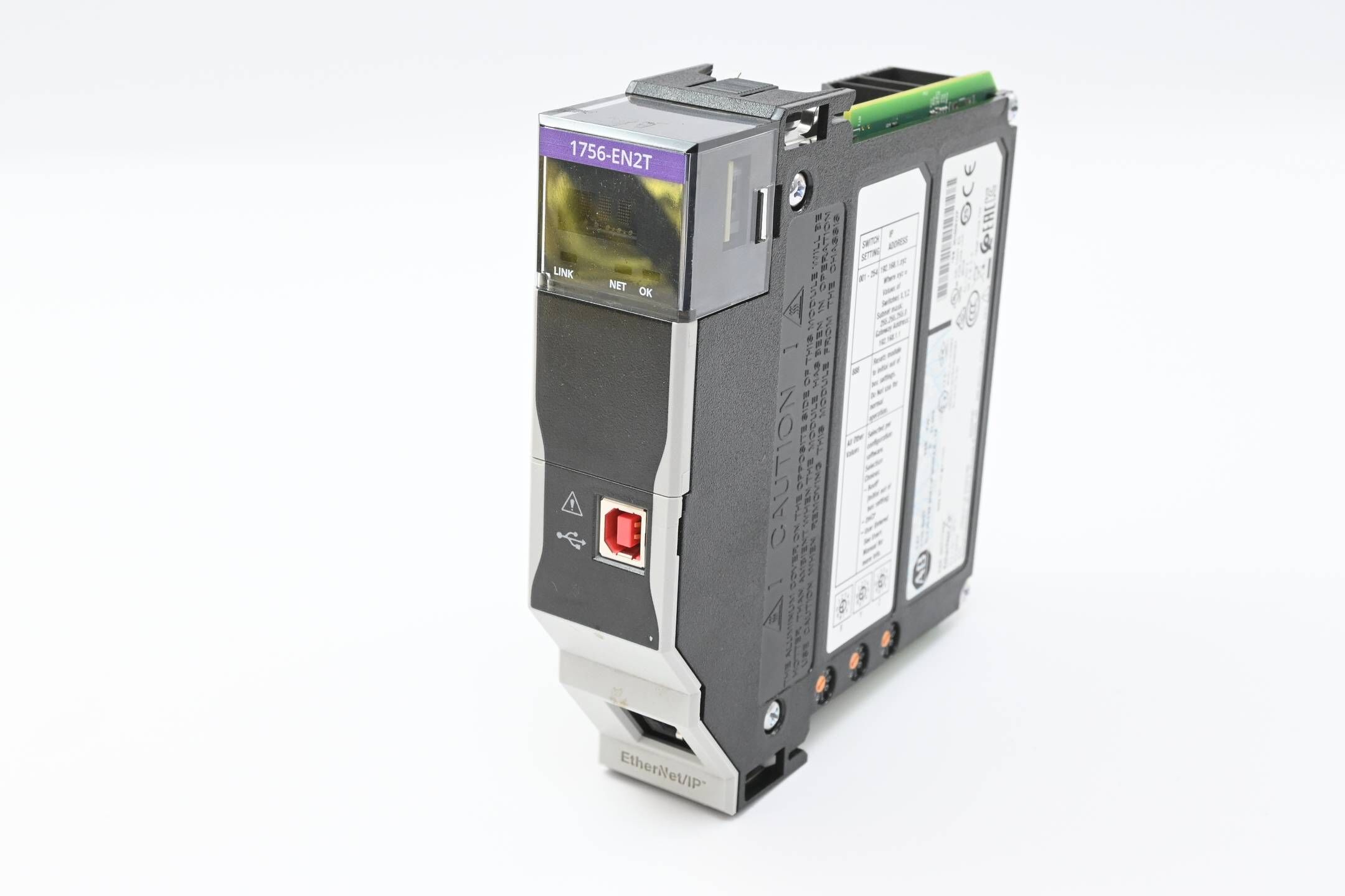 Allen-Bradley CLX HI-Cap ENET/IP Module-TP 1756-EN2T ( Ser. D / FW: 11.002 )