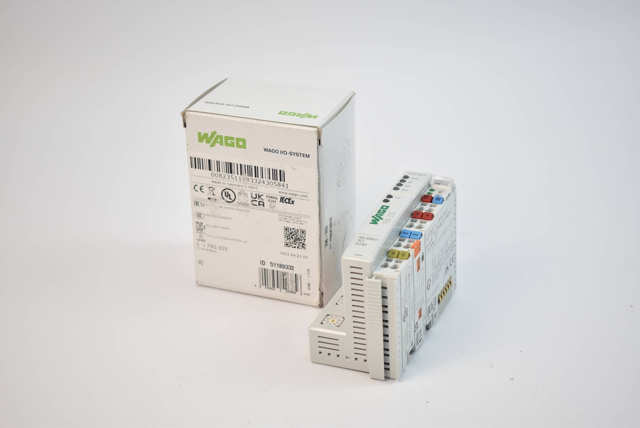 Wago Feldbuskoppler Profibus DP 750-333 ( 2.Generation, 12MBd )