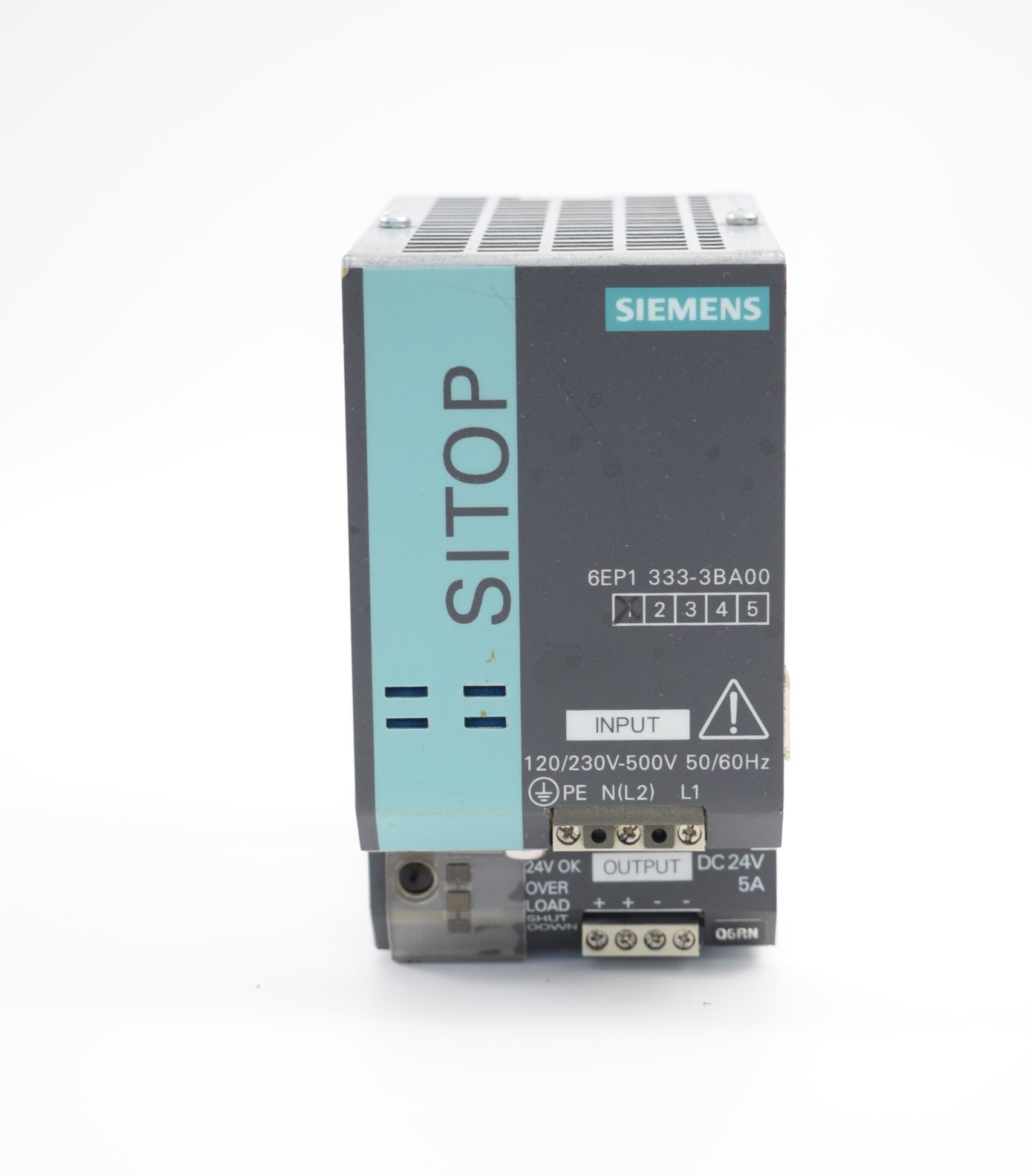 Siemens sitop modular 5A 1/2ph 120/230V 50/60Hz 6EP133-3BA00 ( 6EP1 33-3BA00 )