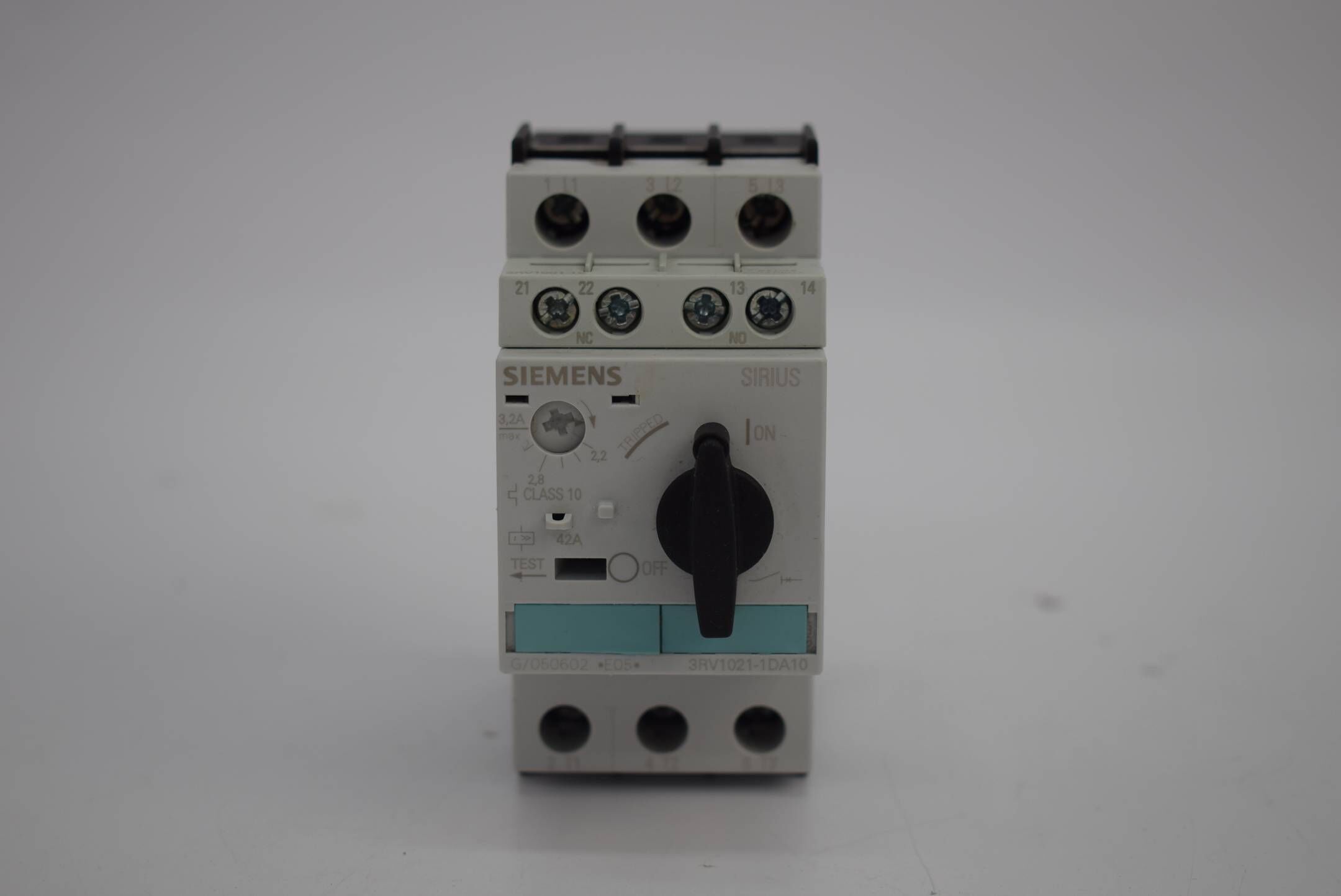 Siemens Leistungsschalter für den Motorschutz CLASS 10 A ( 3RV1021-1DA10 ) E5