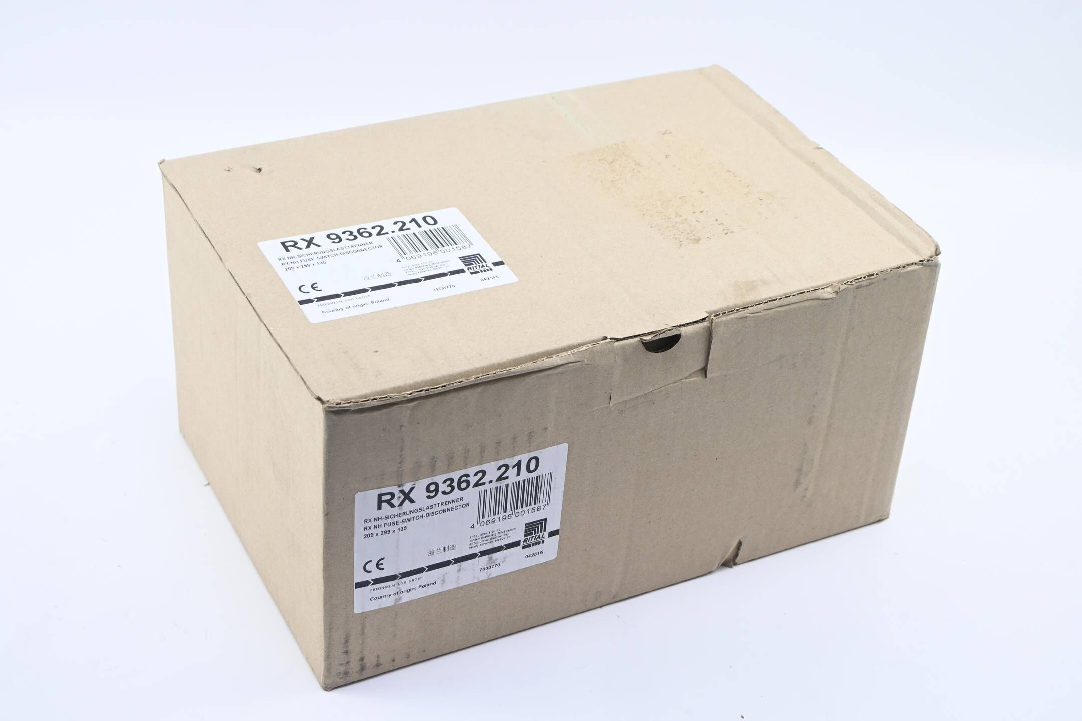 Rittal NH-Sicherungslasttrenner RX 9362.210 ( RX9362.210 )
