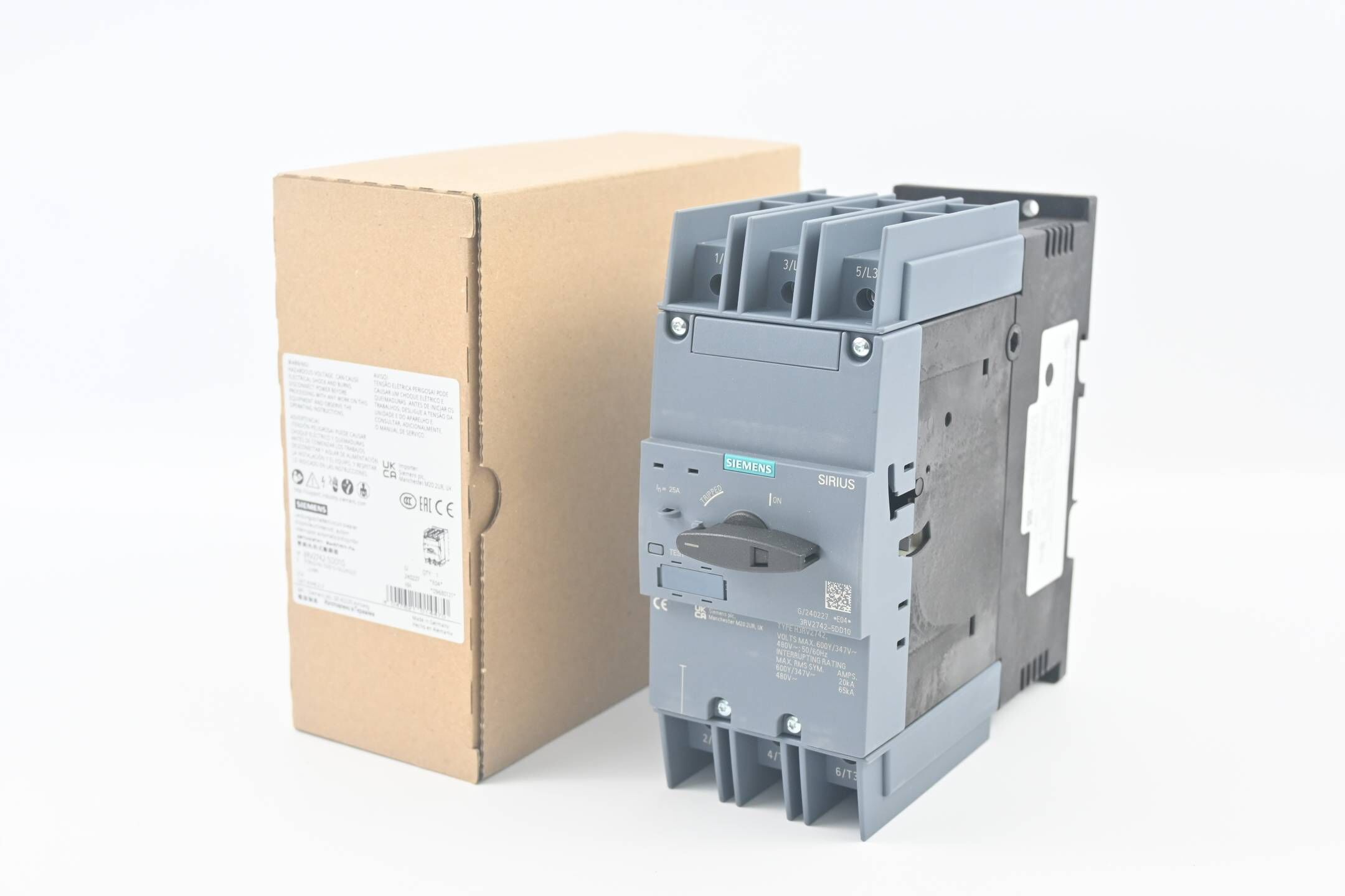Siemens Sirius Leistungsschalter Bg. S3 3RV2742-5DD10 ( 3RV2 742-5DD10 )