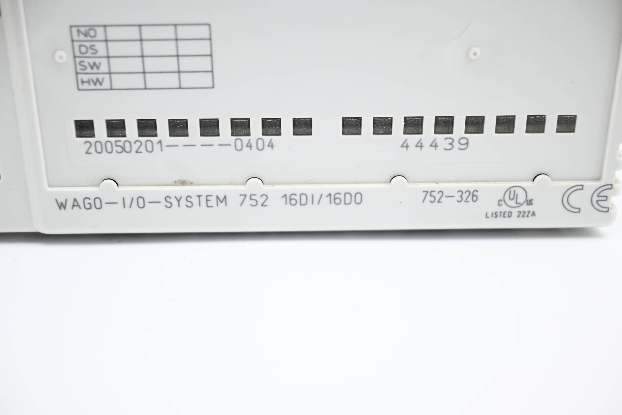 Wago Device Net I/O Modul 16DI/16DO ( 752-326 )