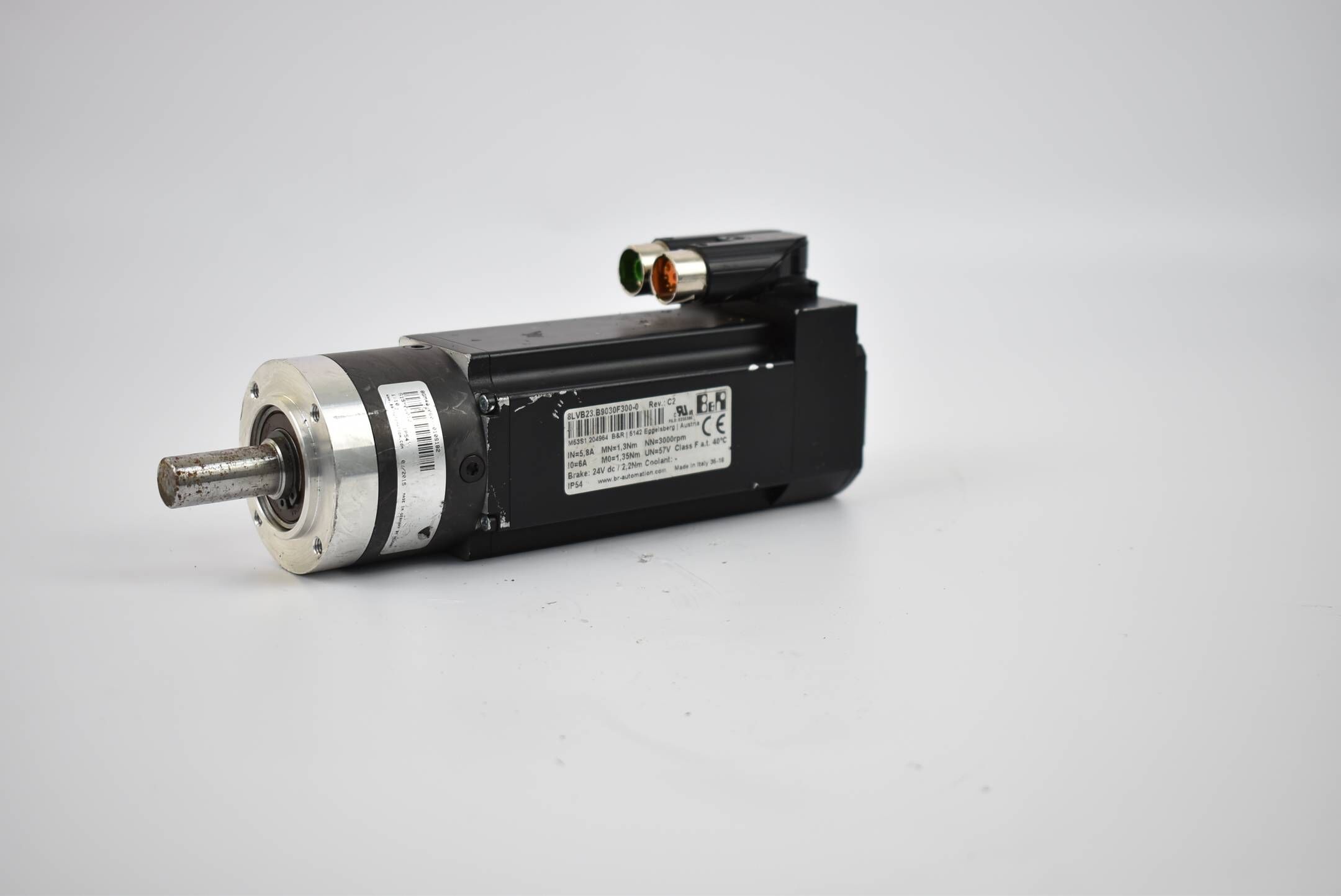 B&R 5,8A 1,3Nm 3000rpm Servomotor  8LVB23.B9030F300-0