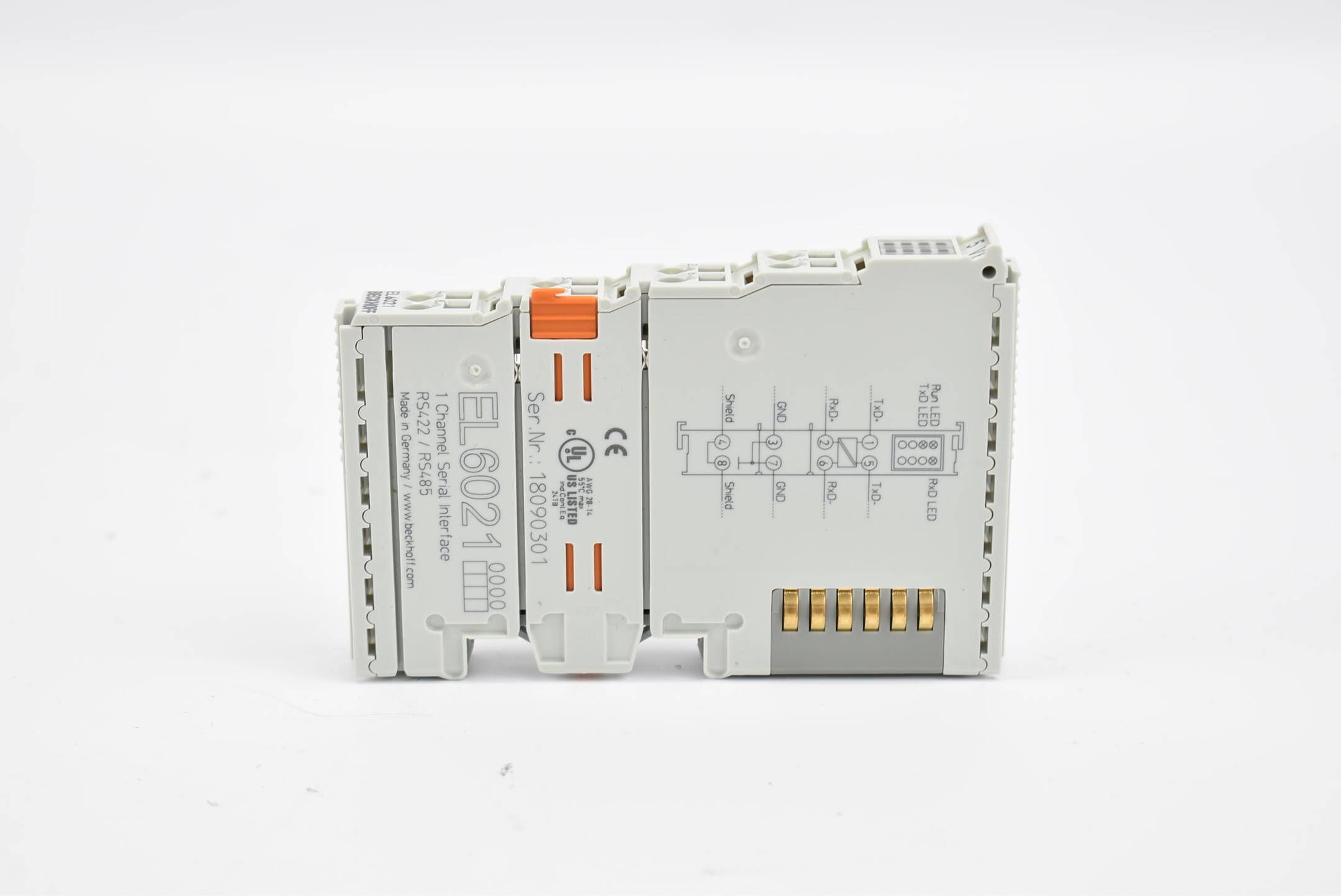 Beckhoff EtherCAT-Klemme 1-Kanal-Kommunikations-Interface EL6021 ( EL 6021 )