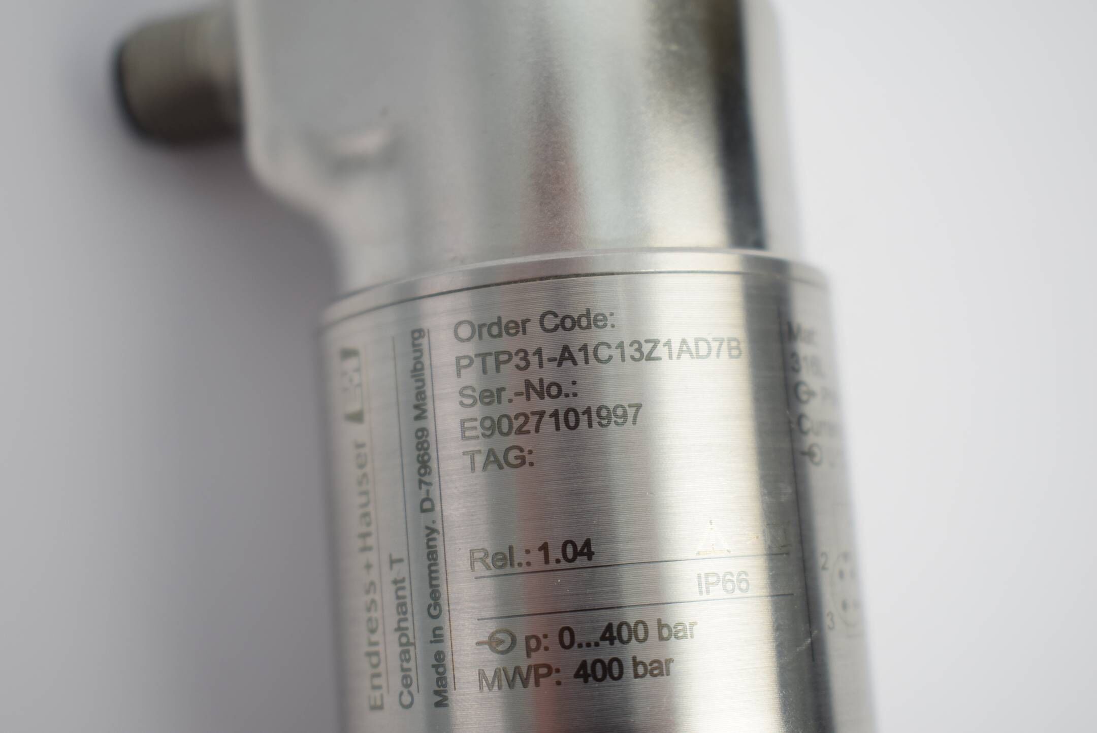 Endress + Hauser PTP31-A1C13Z1AD7B