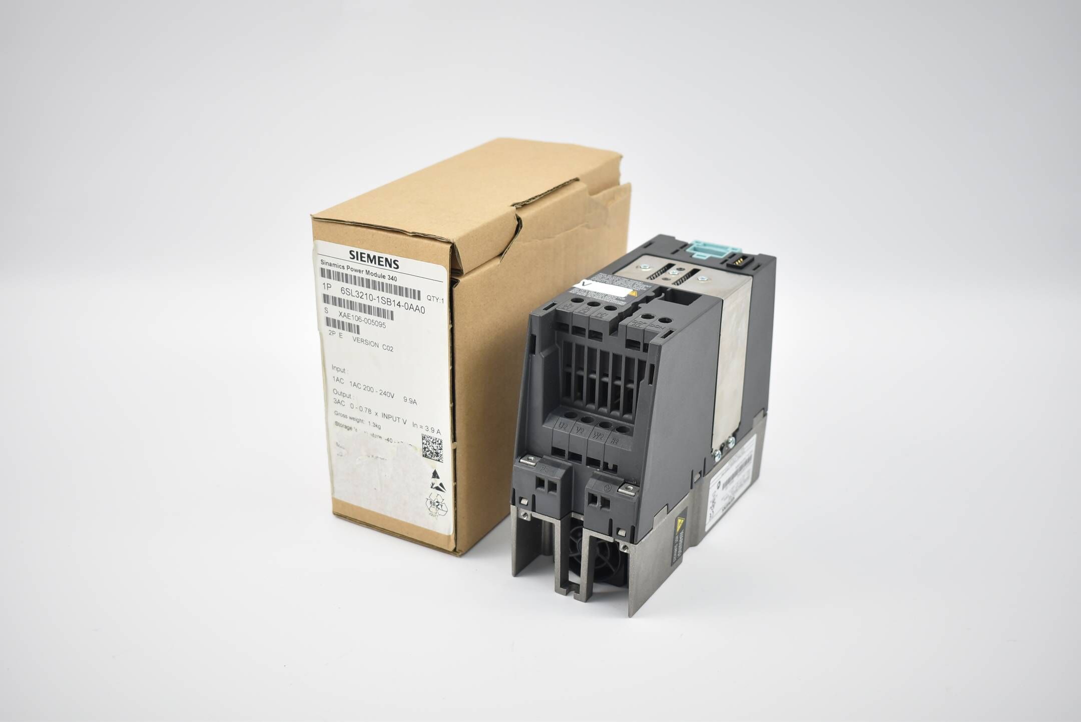 Siemens sinamics S120 Umrichter 6SL3 210-1SB14-0AA0 ( 6SL3210-1SB14-0AA0 )
